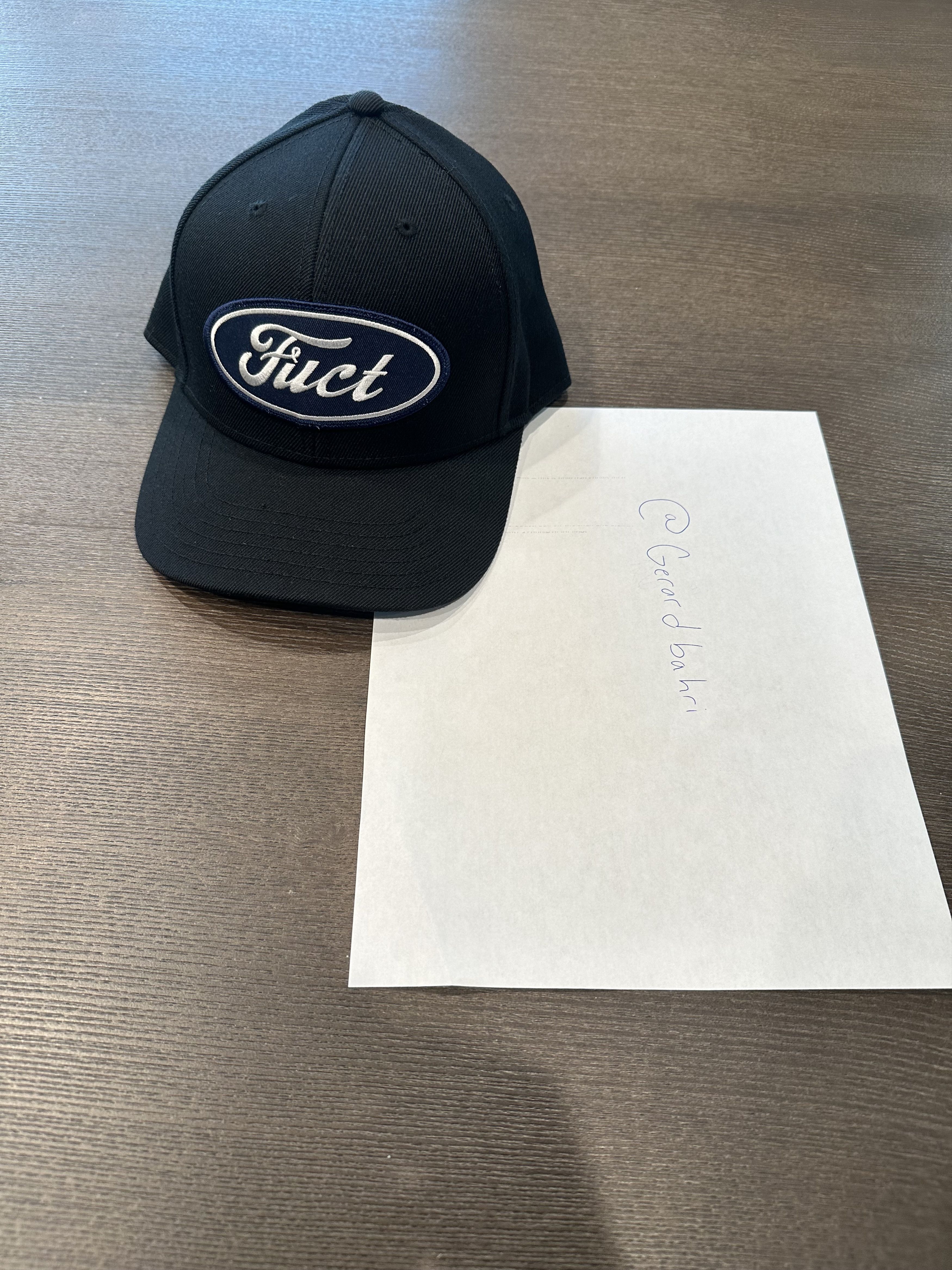 Fuct FUCT Oval Parody Logo Snapback Hat | Grailed