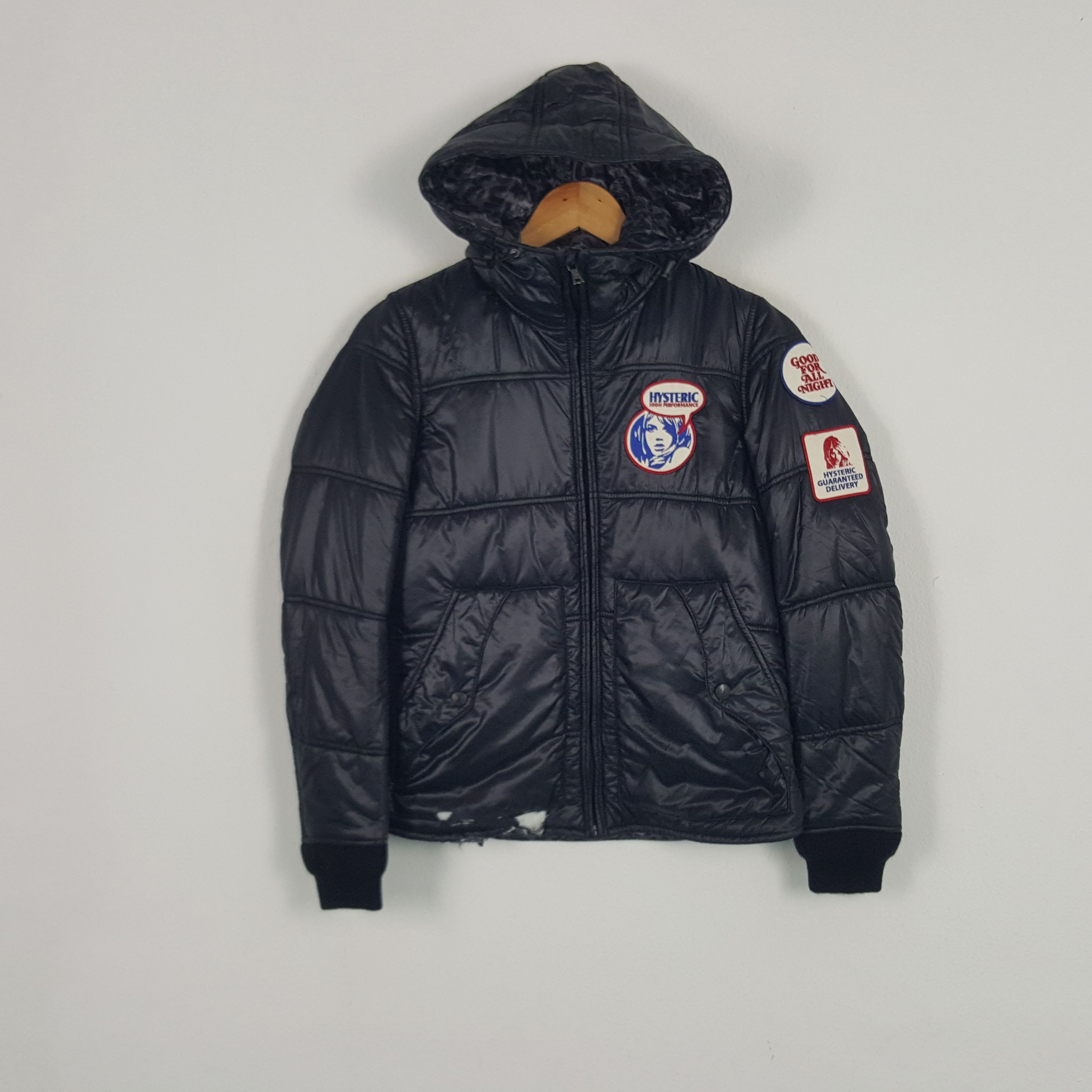 Vintage Hysteric Glamour Japanese Brand Puffer Jacket