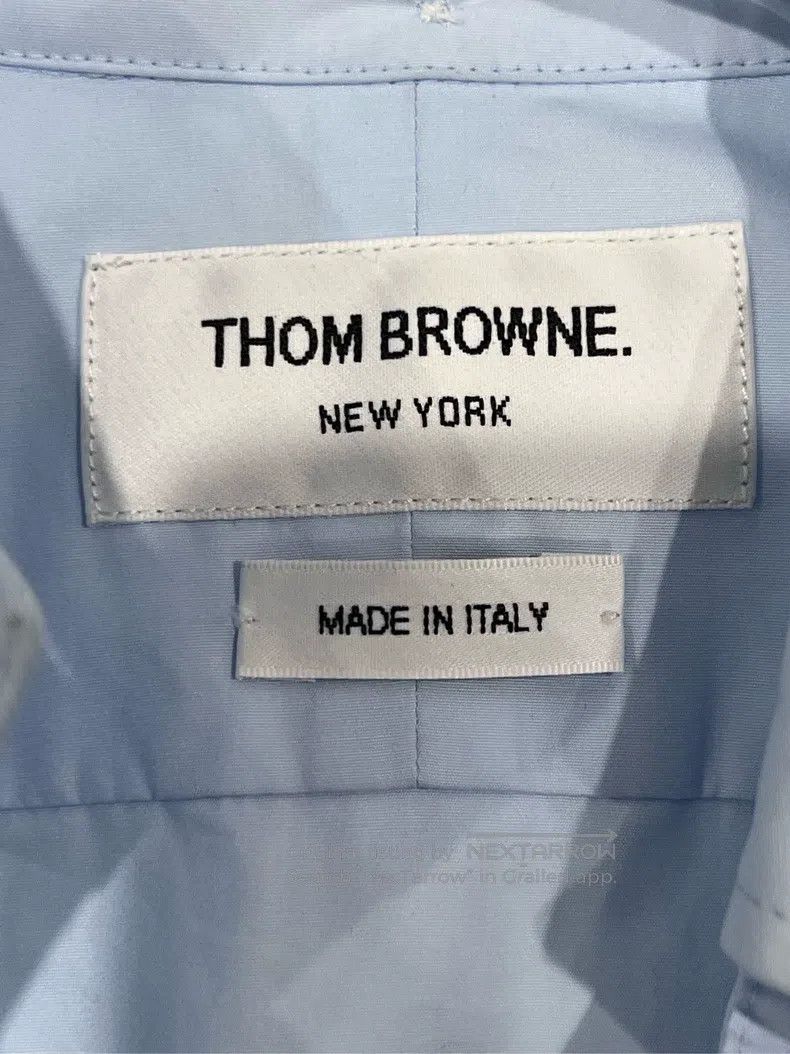 Thom Browne Thom Browne Light blue shirt Size XS / US 0-2 / IT 36-38 - 3 Thumbnail