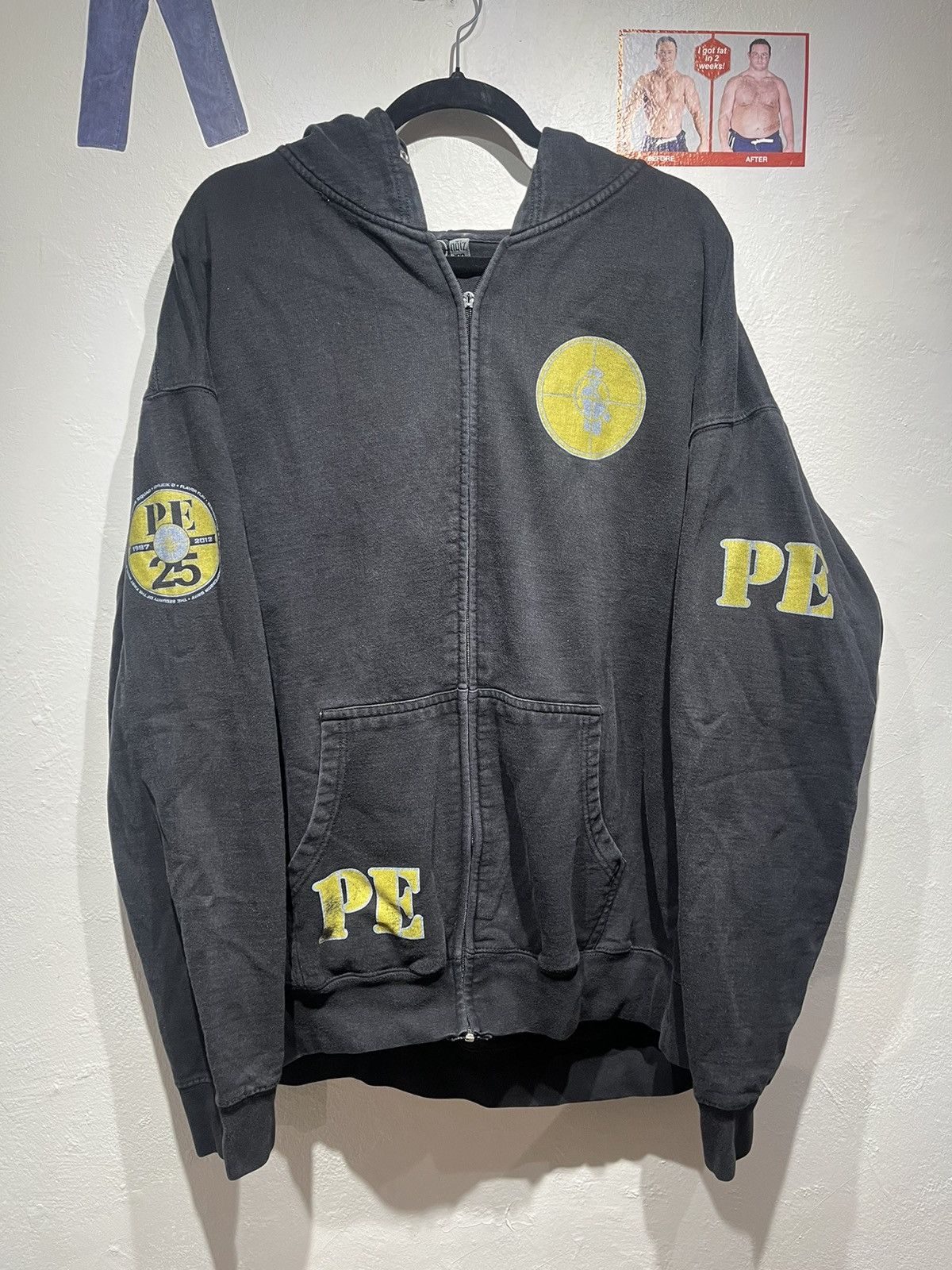 Japanese Brand × Public Enemy × Rap Tees 2012 Public Enemy 25th anniversary hoodie Size US XXL / EU 58 / 5 - 1 Thumbnail