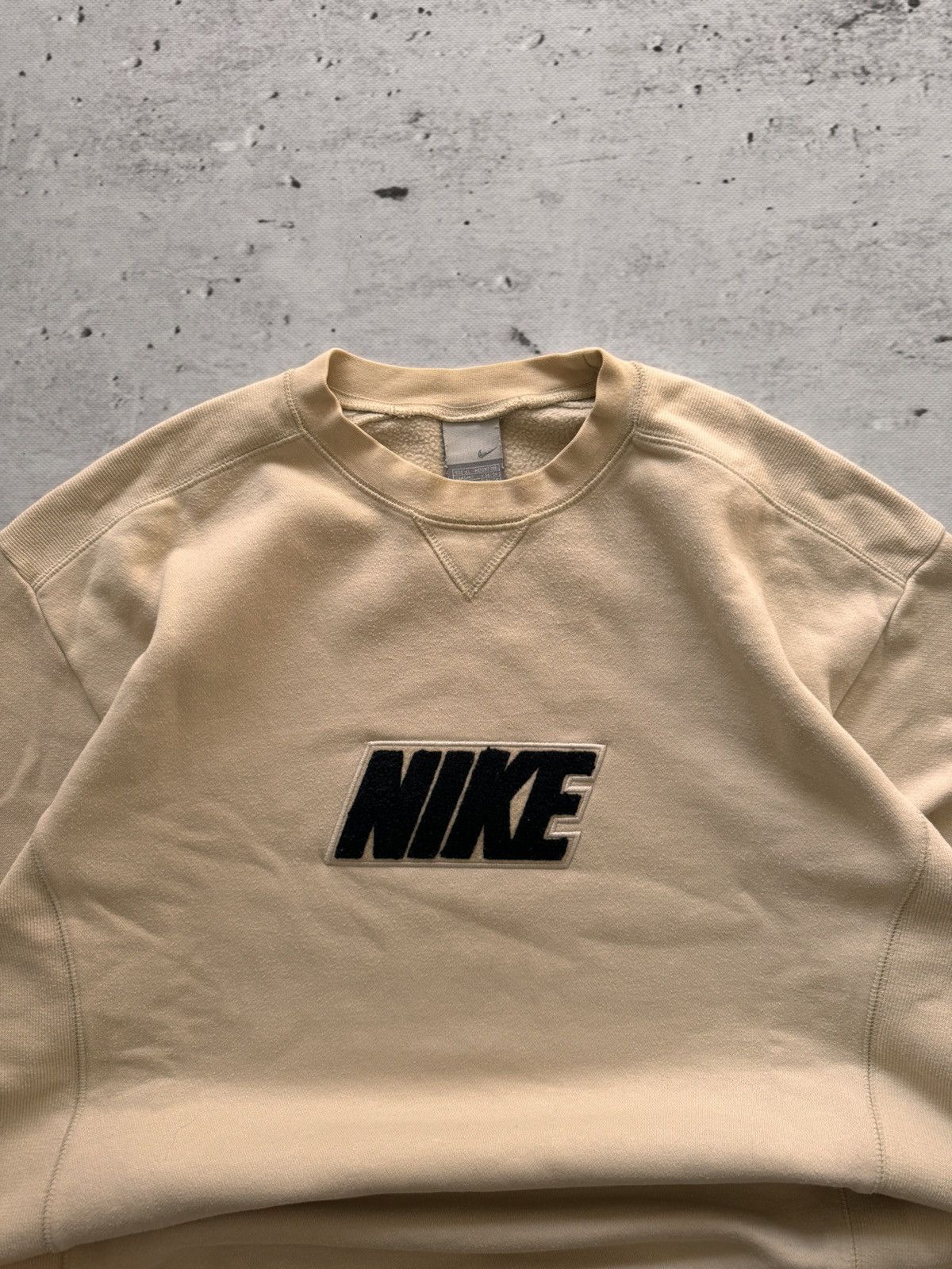 Nike × Vintage NIKE VINTAGE CENTER LOGO OVERSIZE BOXY SWEATSHIRT Size US XL / EU 56 / 4 - 3 Thumbnail