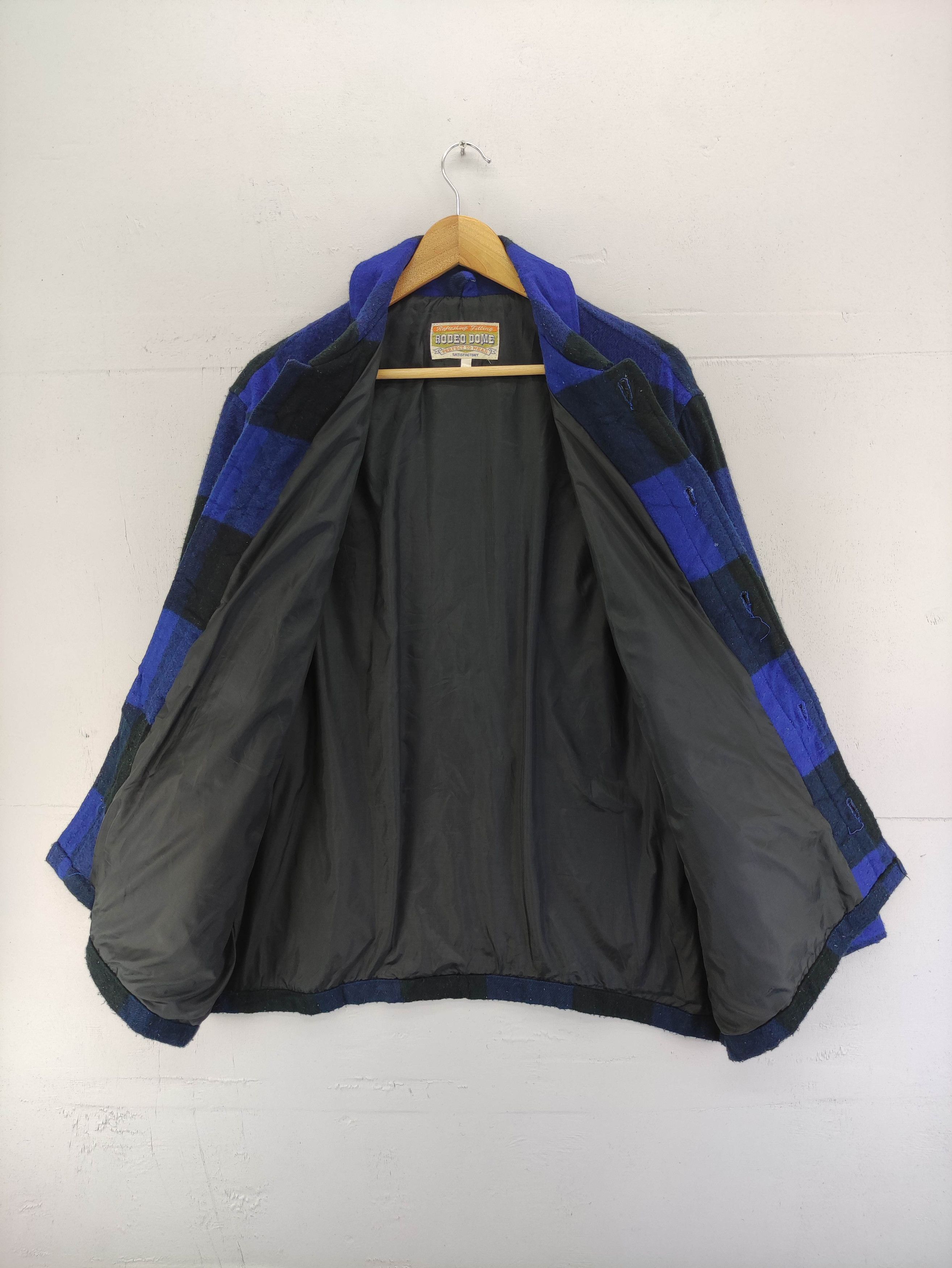Japanese Brand Vintage Redeo Dome Double Pocket Plaid Jacket Button Up Size US L / EU 52-54 / 3 - 4 Thumbnail