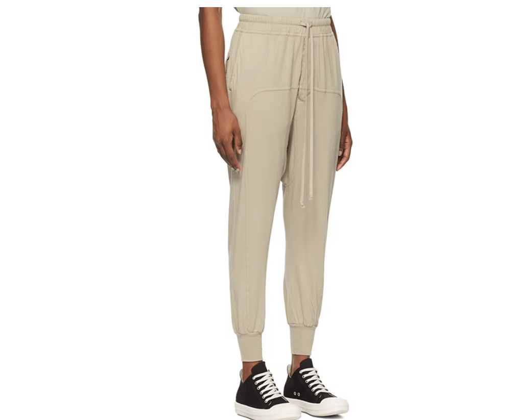 Rick Owens Drkshdw Rick Owens DRKSHDW Men's Black Drop Joggers Size US 32 / EU 48 - 3 Thumbnail