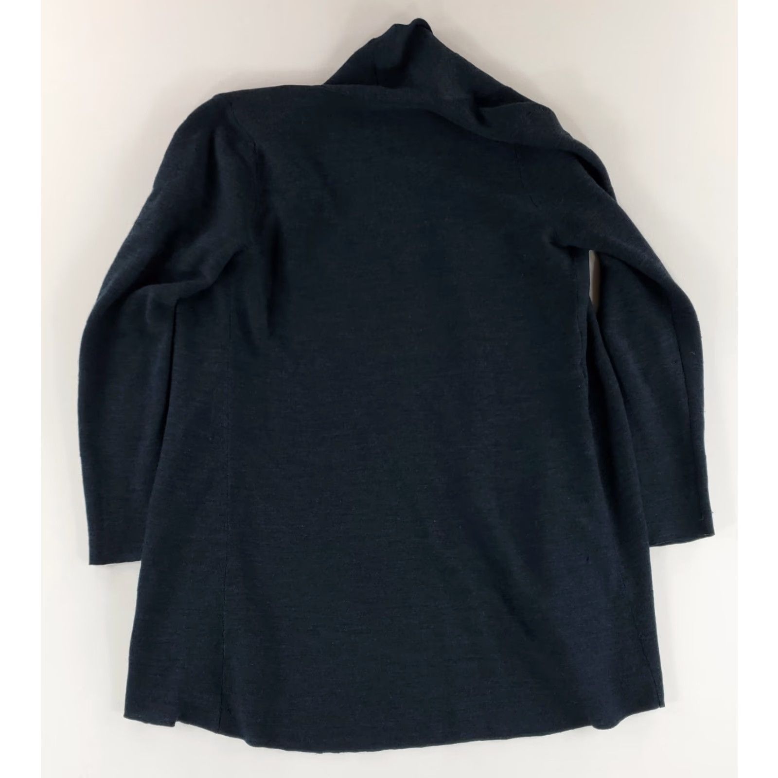Eileen Fisher Eileen Fisher Cardigan Sweater 100% Merino Wool Blue Womens XS Size XS / US 0-2 / IT 36-38 - 3 Thumbnail