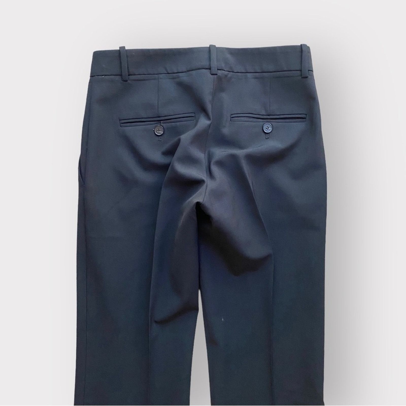 Theory Theory Demitria 4 Stretch-Wool Flared Pants Black Size 24" / US 00 / IT 34 - 4 Thumbnail