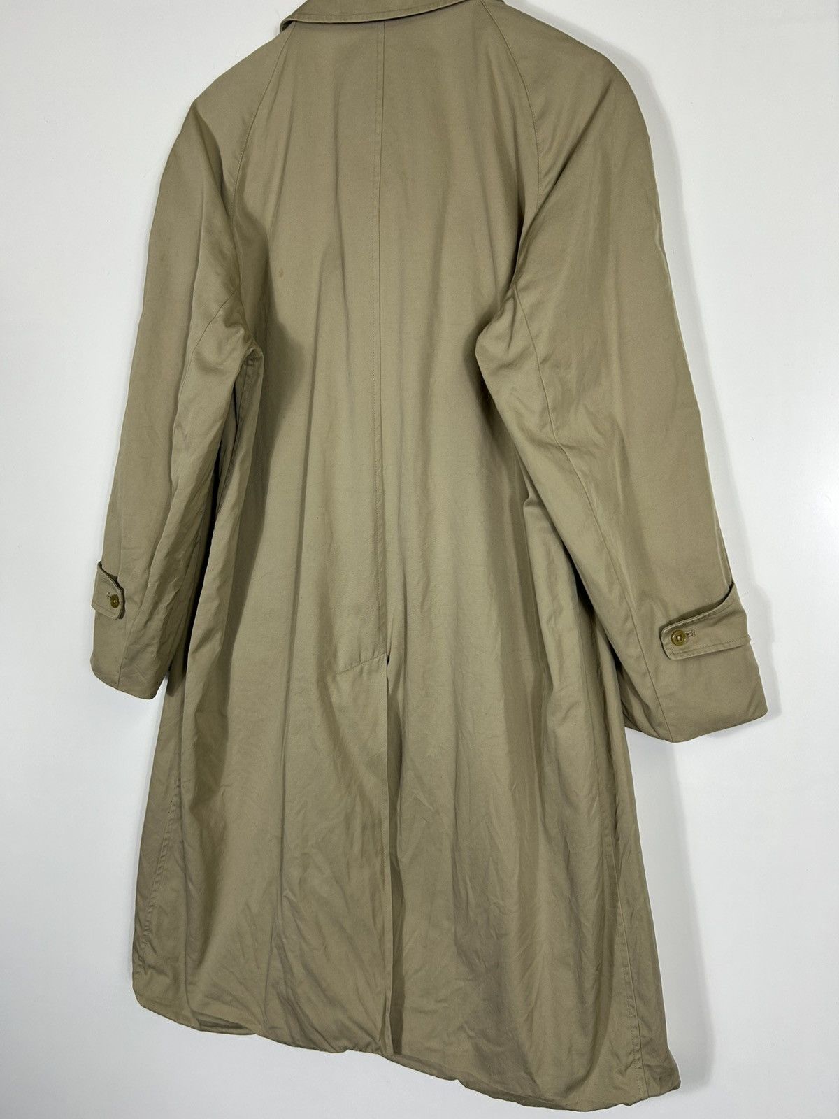 Aquascutum ⚡️Vintage Aquascutum Khakis Button Long Coat Jacket Size US M / EU 48-50 / 2 - 18 Thumbnail