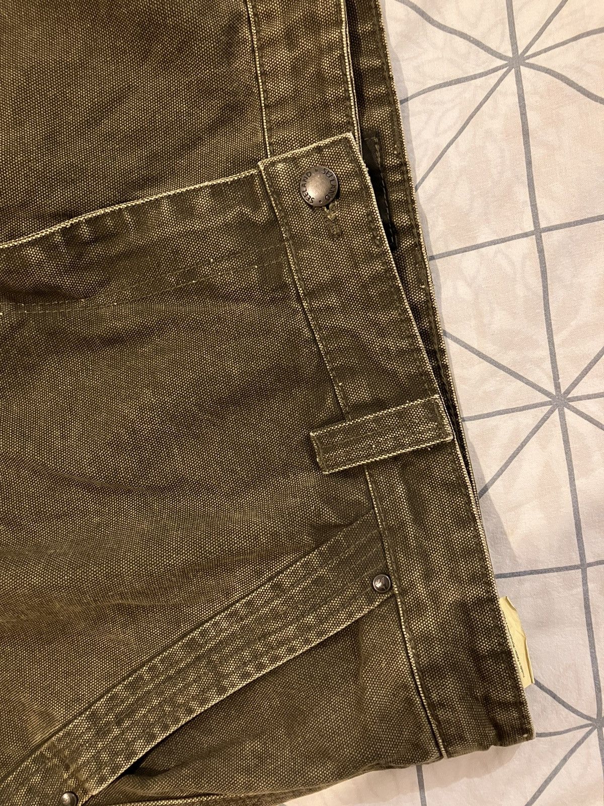 Carhartt × Vintage 🔥y2k double knee pants workwear swag Size US 35 - 7 Thumbnail