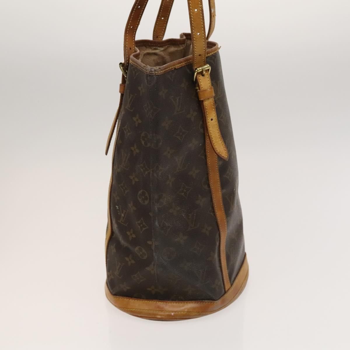 Louis Vuitton LOUIS VUITTON Monogram Bucket GM Shoulder Bag M42236 Size ONE SIZE - 4 Thumbnail