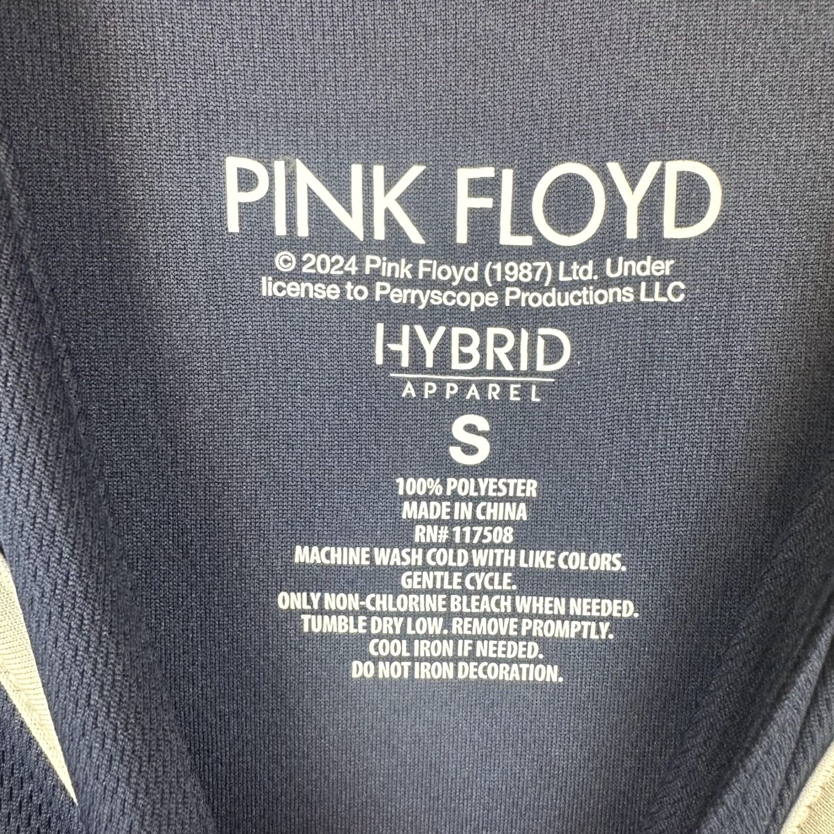 Vintage Pink Floyd Shirt Mens Small Navy Bayou Dark Side Moon 1973 Baseball Jersey New Size US S / EU 44-46 / 1 - 5 Thumbnail