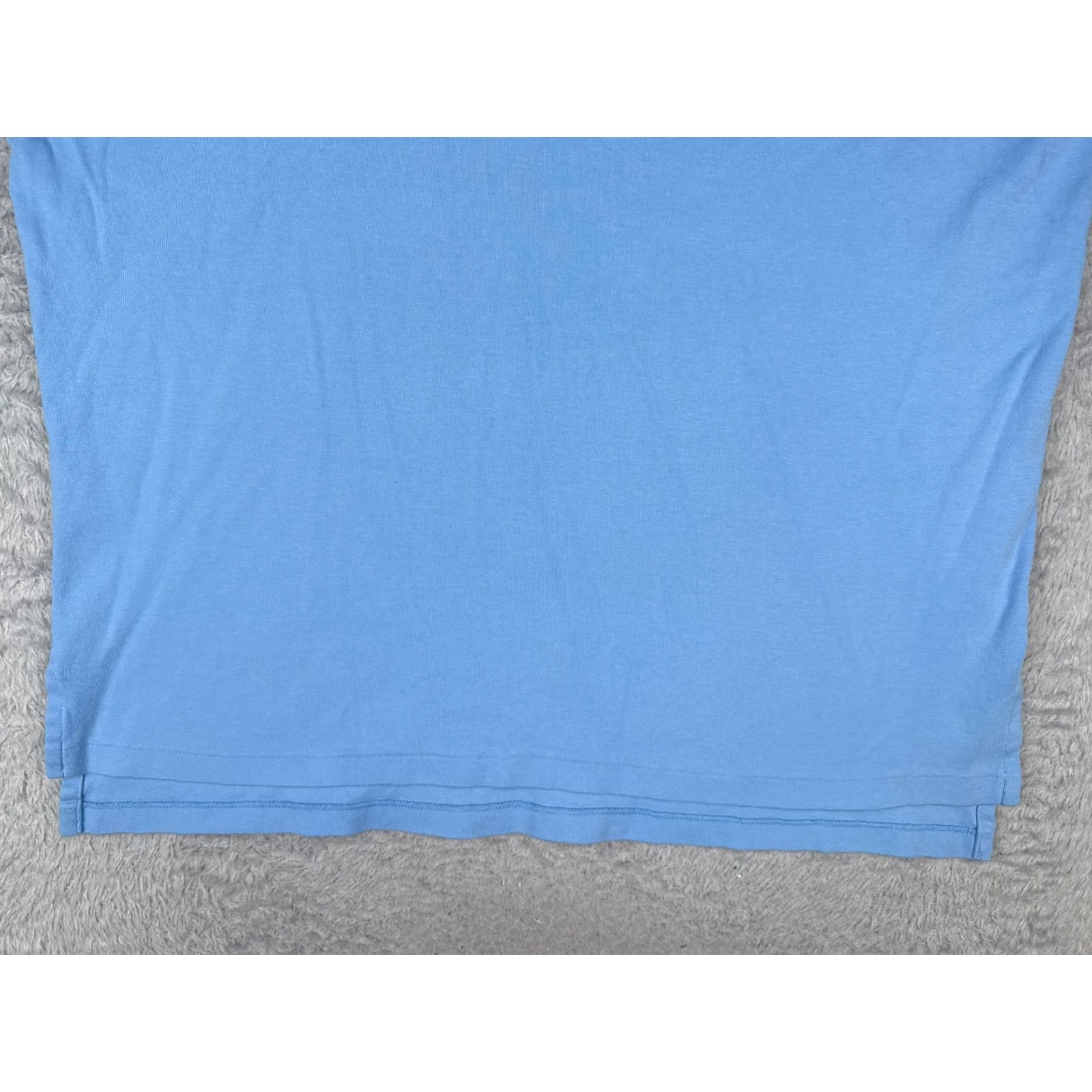 Ralph Lauren VINTAGE Ralph Lauren Polo Shirt Men XL Blue Short Sleeve 100% Cotton Polo Shirt Slim Fit 100% Cotton Logo Embroidered Button Collared Size US XL / EU 56 / 4 - 5 Thumbnail