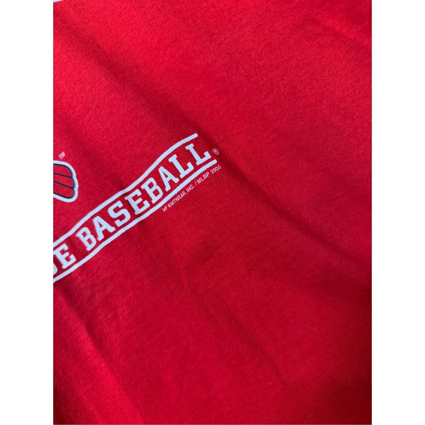 Vintage Size XL - St Louis Cardinals Y2K 2000 Red Sports Baseball CSA Tshirt Size US XL / EU 56 / 4 - 2 Thumbnail