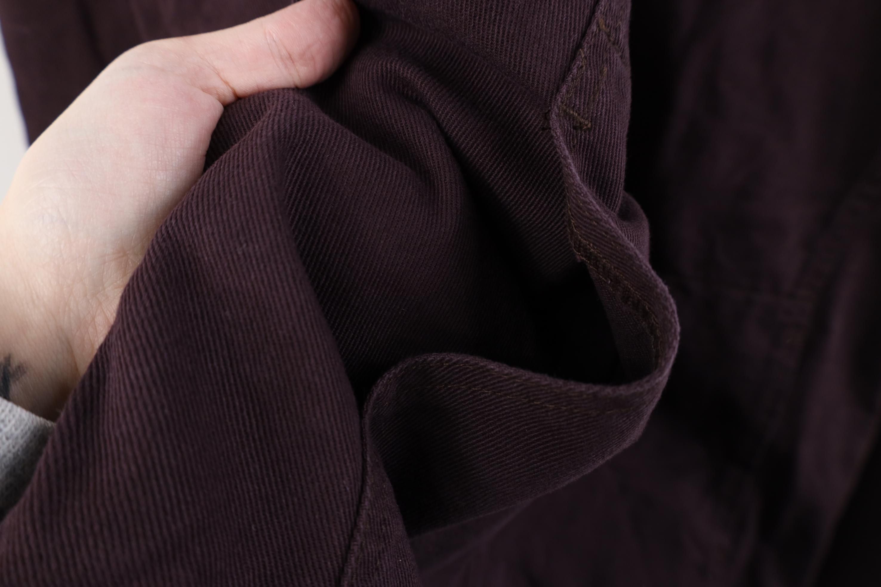 Marithe + Francois Girbaud Deadstock Vintage 90s Marithe Francois Girbaud Jacket Raisin Size US L / EU 52-54 / 3 - 12 Thumbnail
