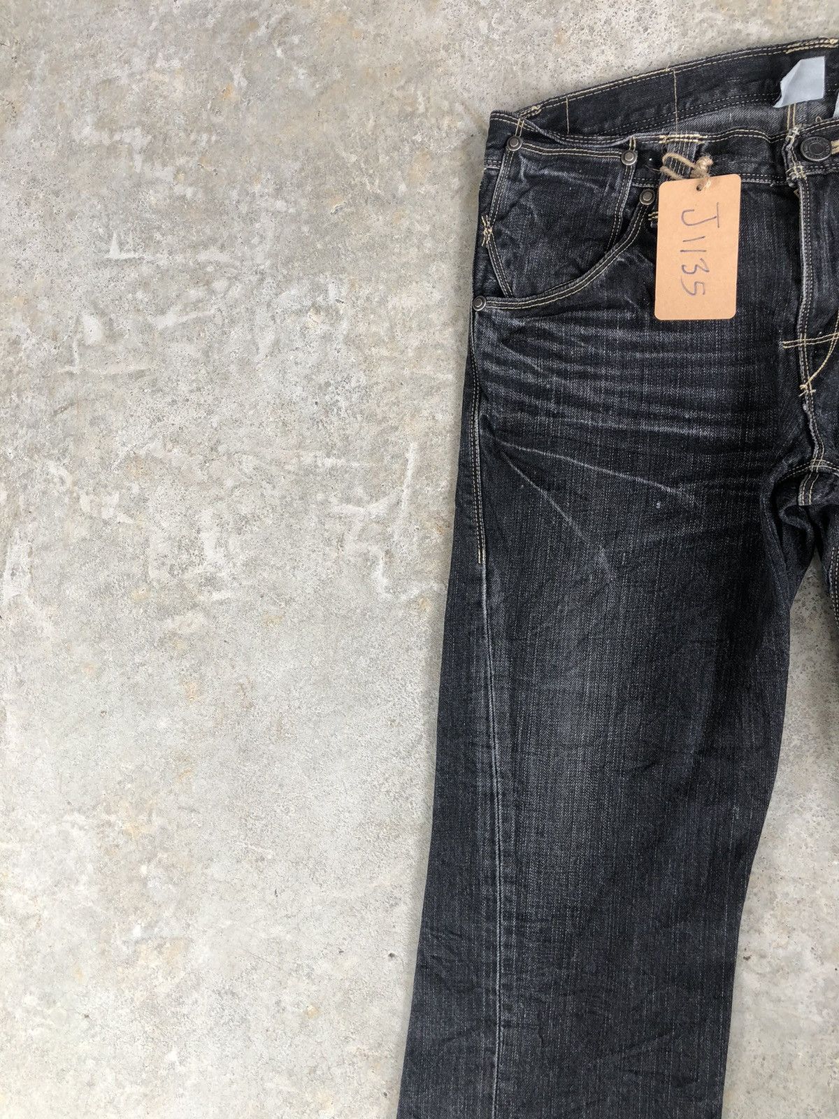 Levi's Y2k Levi’s Engineered Flared Jeans Distressed Size US 31 - 4 Thumbnail