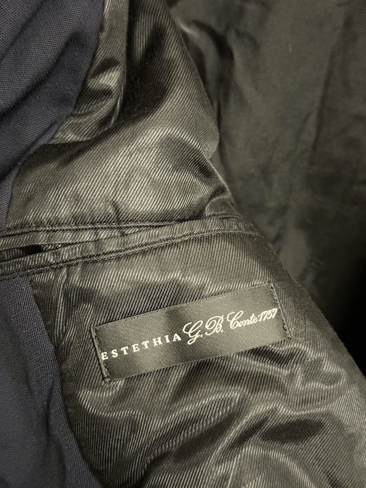 AMI Ami Paris navy wool papped Bombers L 2015 used Size US L / EU 52-54 / 3 - 9 Thumbnail