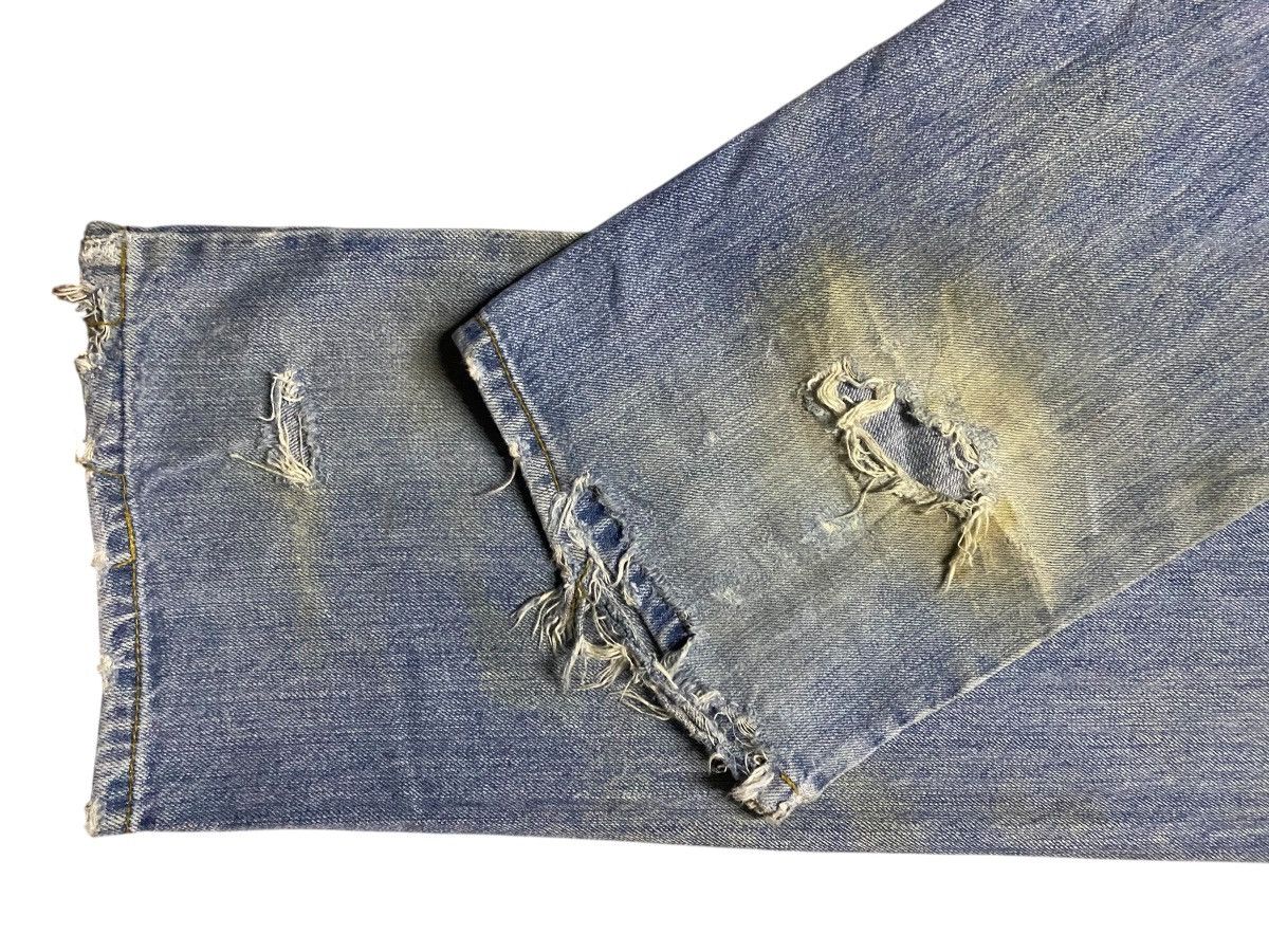 Japanese Brand Vtg Japanese Brand Barcedos Grunge Distressed Loose Jeans Size US 32 / EU 48 - 12 Thumbnail