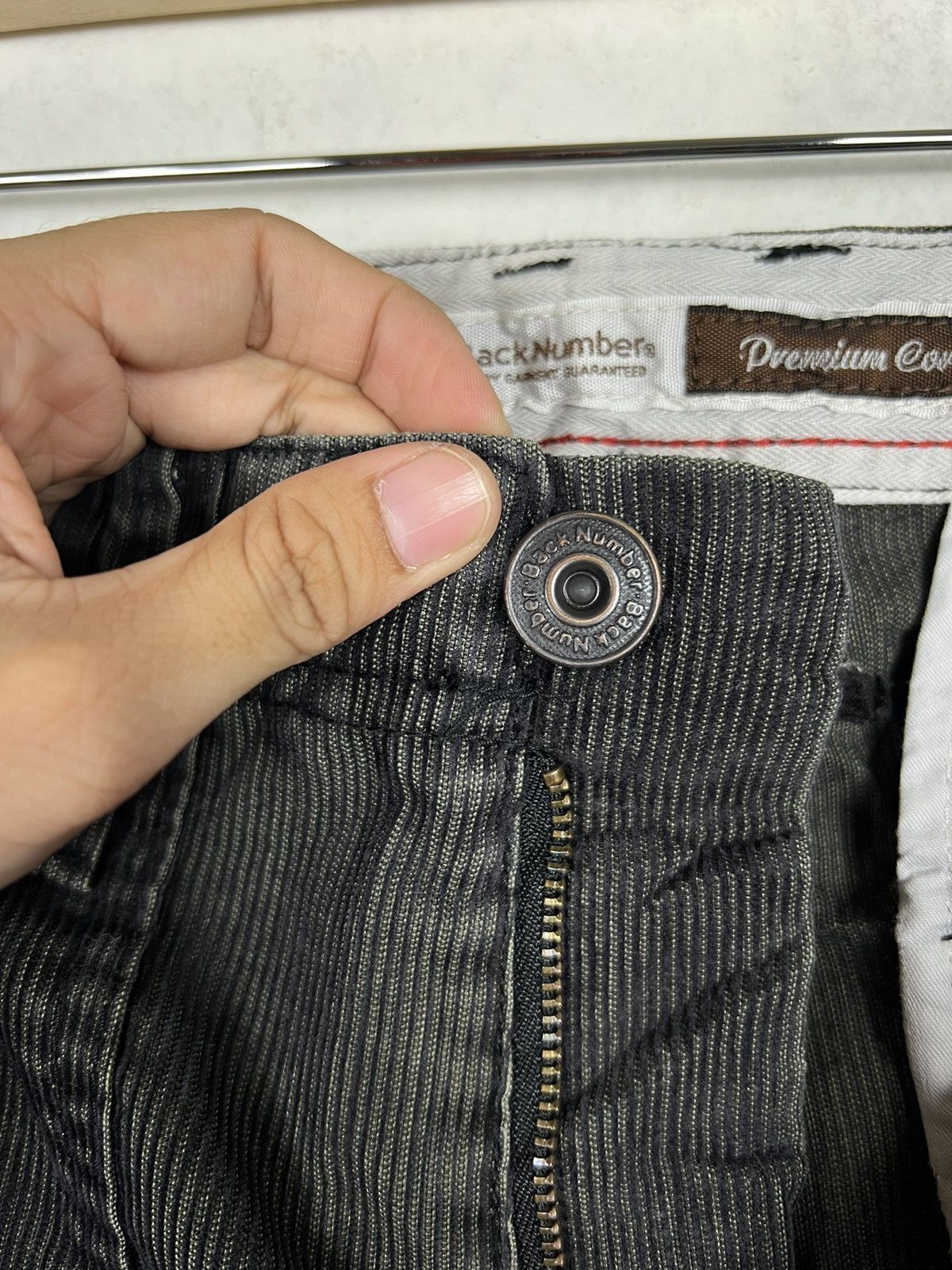 Japanese Brand 🔥 BACK NUMBER UTILITY CARGO 3 QUATER SHORT PANTS Size US 30 / EU 46 - 10 Thumbnail