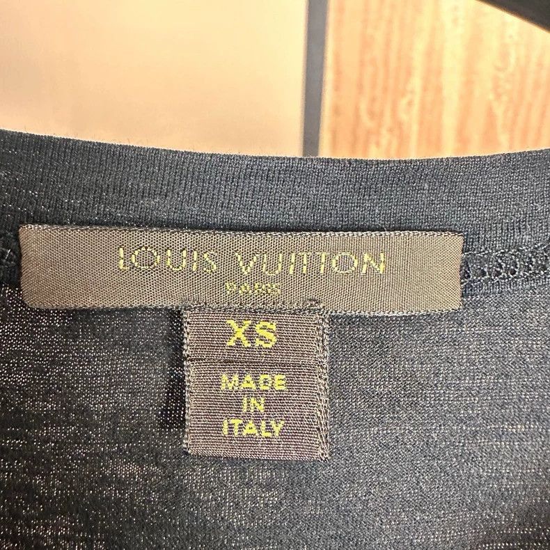 Louis Vuitton Louis Vuitton Black Short Sleeve T -2505 Size US XS / EU 42 / 0 - 4 Thumbnail
