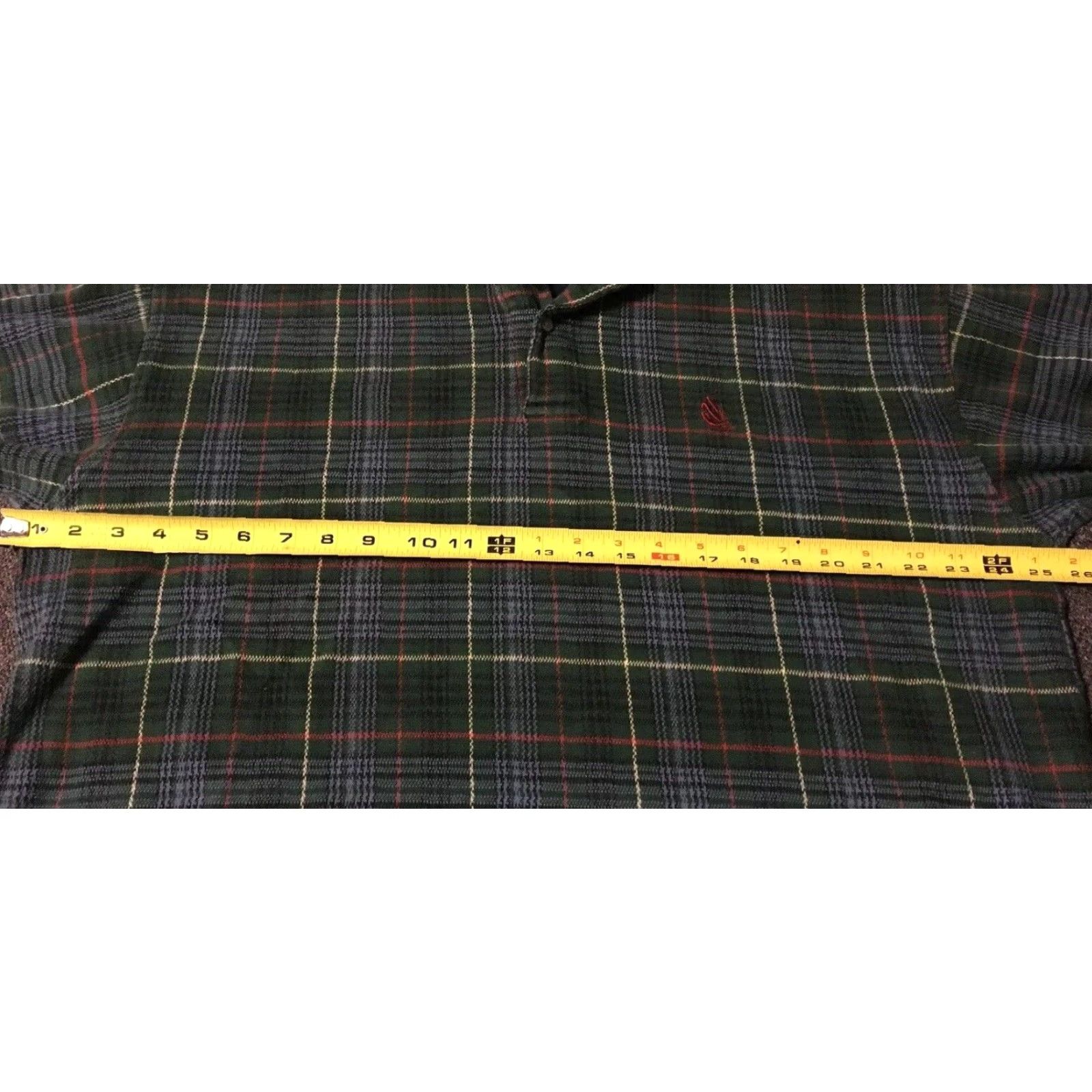 Nautica VINTAGE Nautica Plaid Polo Shirt XL Blue 90s 80s Sports USA Button-Front Size US XL / EU 56 / 4 - 5 Thumbnail