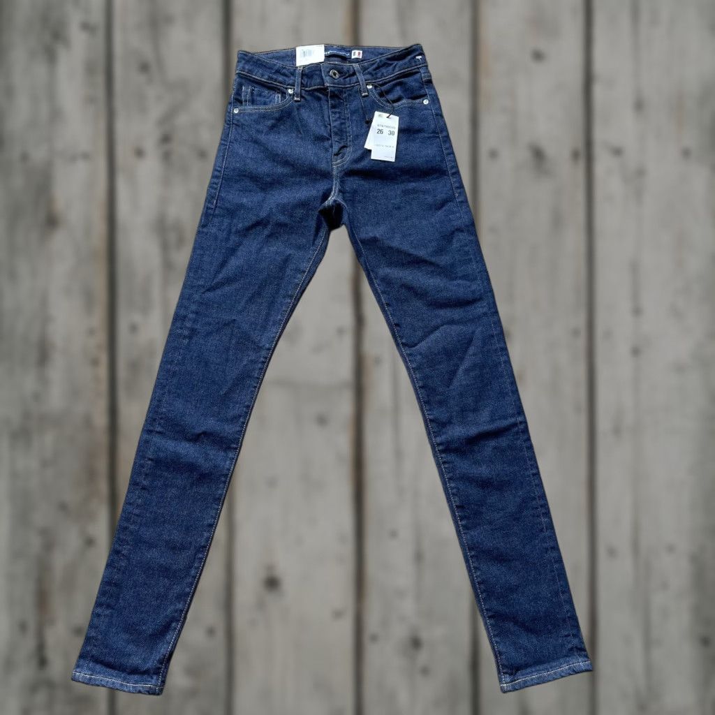 Levi's Levi's Jeans Women 26x30 Blue 721 Skinny Denim Pants Selvedge Made Crafted NEW Size 26" / US 2 / IT 38 - 1 Thumbnail