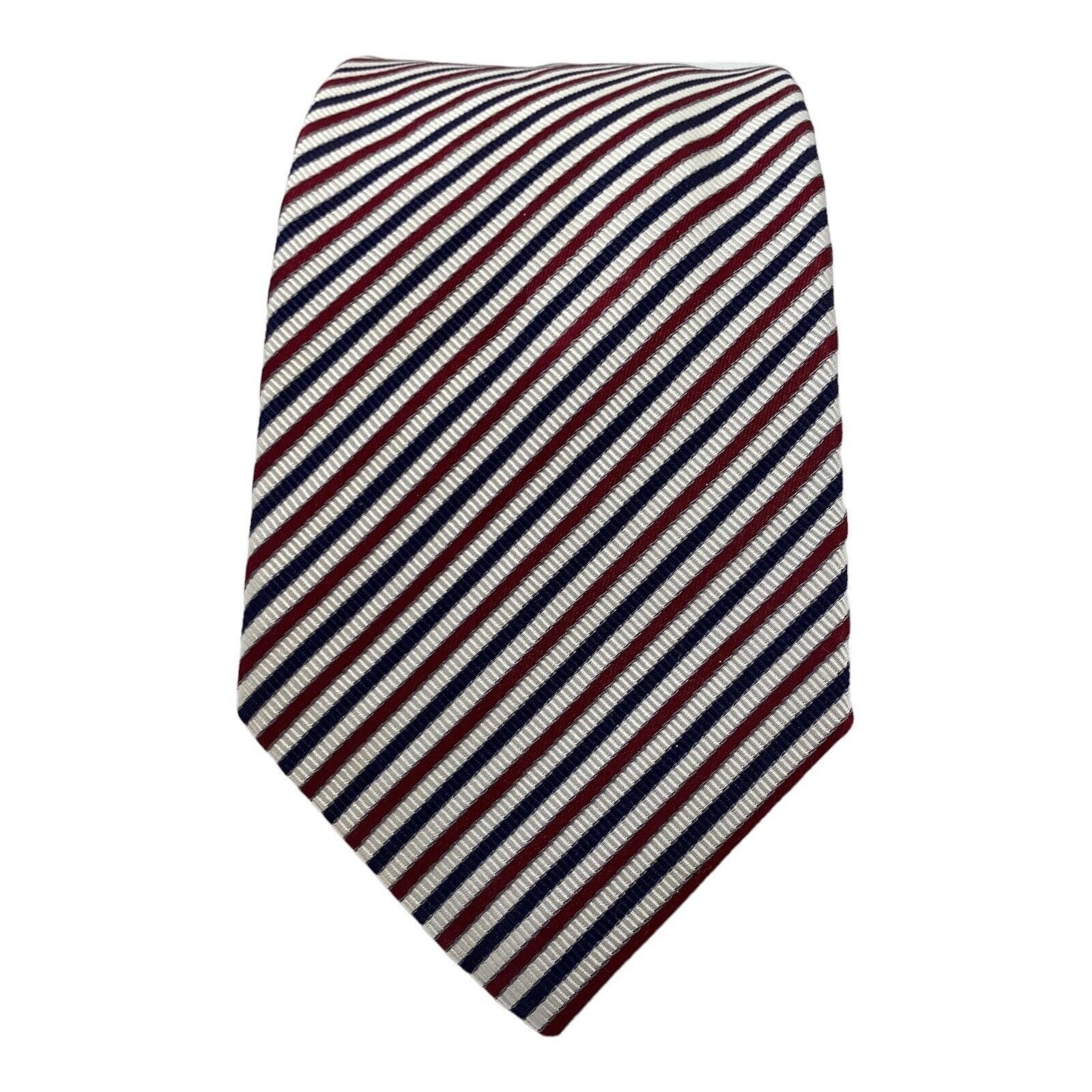 Boggi BOGGI MILANO Multicolor Striped Luxury Silk Blend Tie Italy Size ONE SIZE - 2 Thumbnail