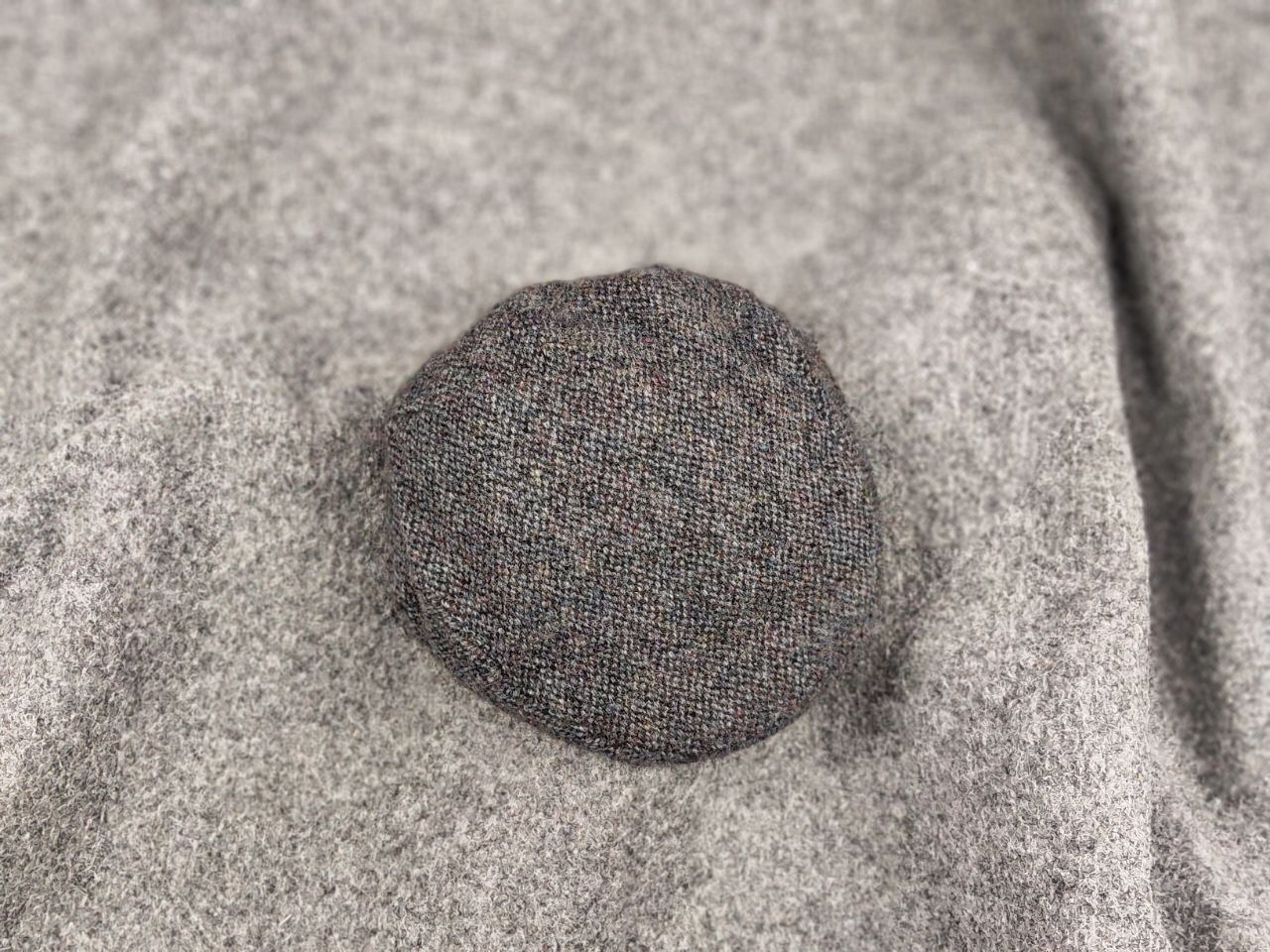 Harris Tweed Vintage Harris Tweed Gray Plaid Wool Flat Hat Size ONE SIZE - 2 Thumbnail