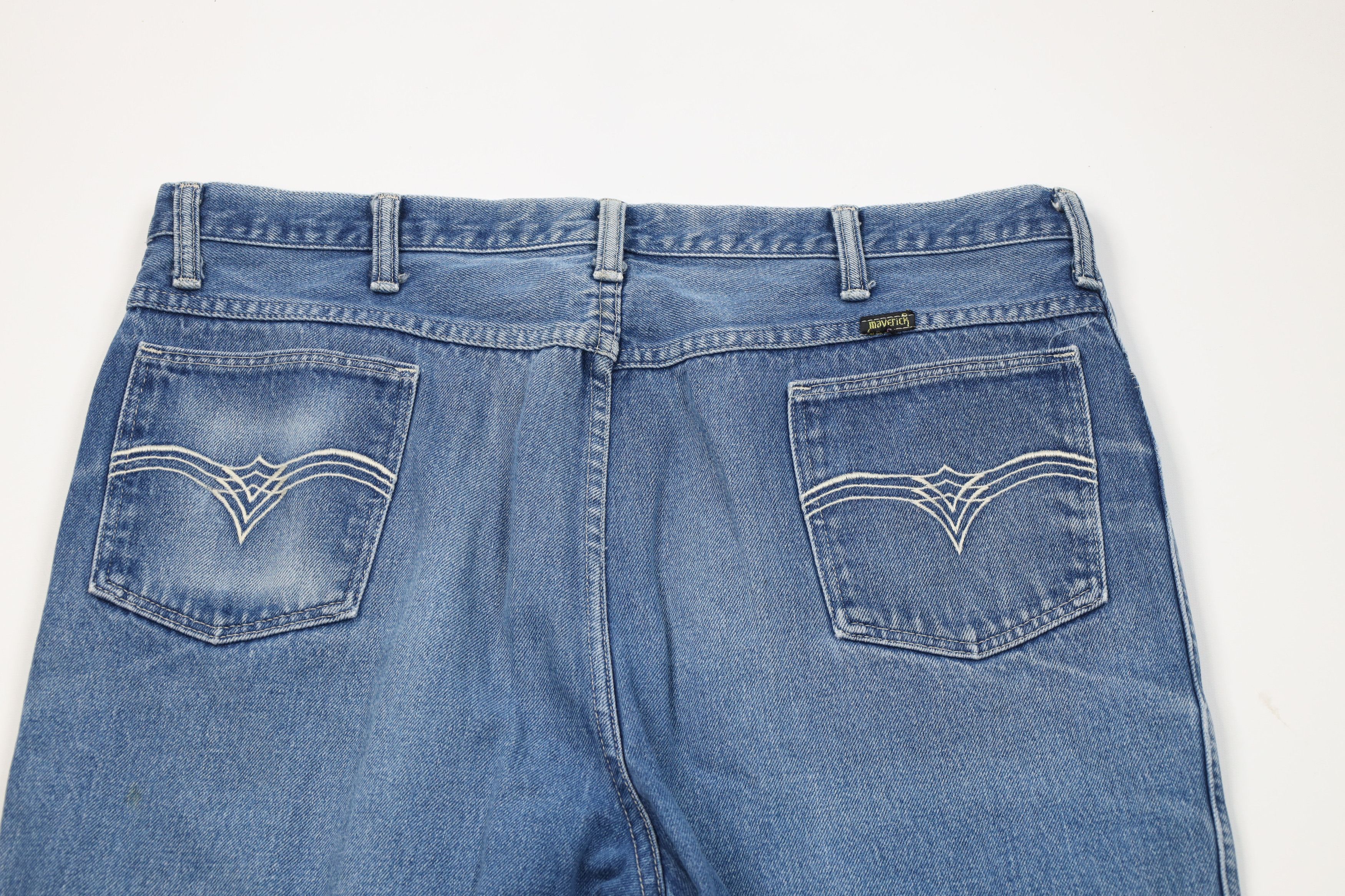 Vintage Vintage 70s Streetwear Western Bootcut Denim Jeans USA Size US 40 / EU 56 - 9 Thumbnail