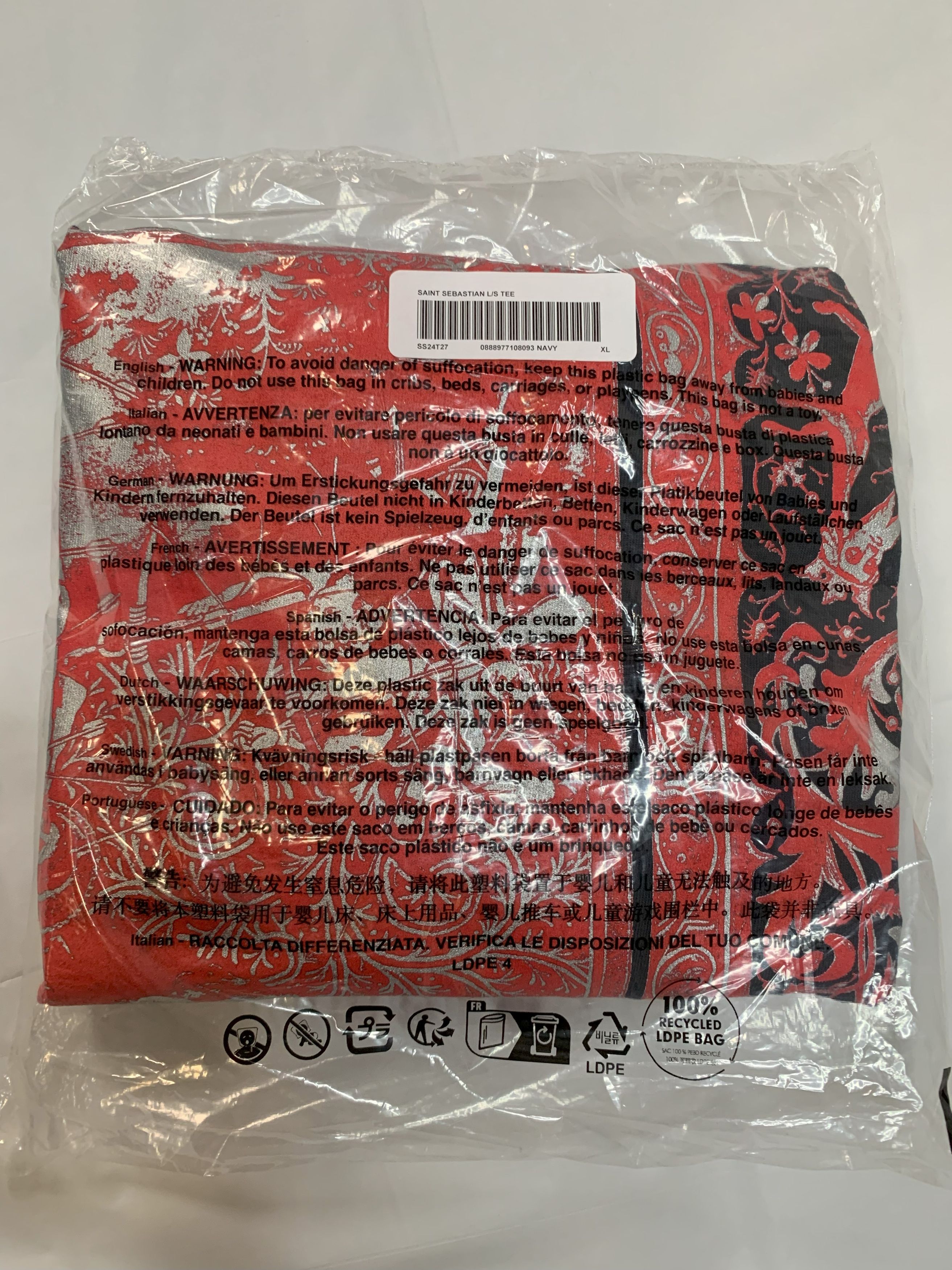 Supreme Supreme Saint Sebastian L/S TEE (XL) Size US XL / EU 56 / 4 - 2 Thumbnail