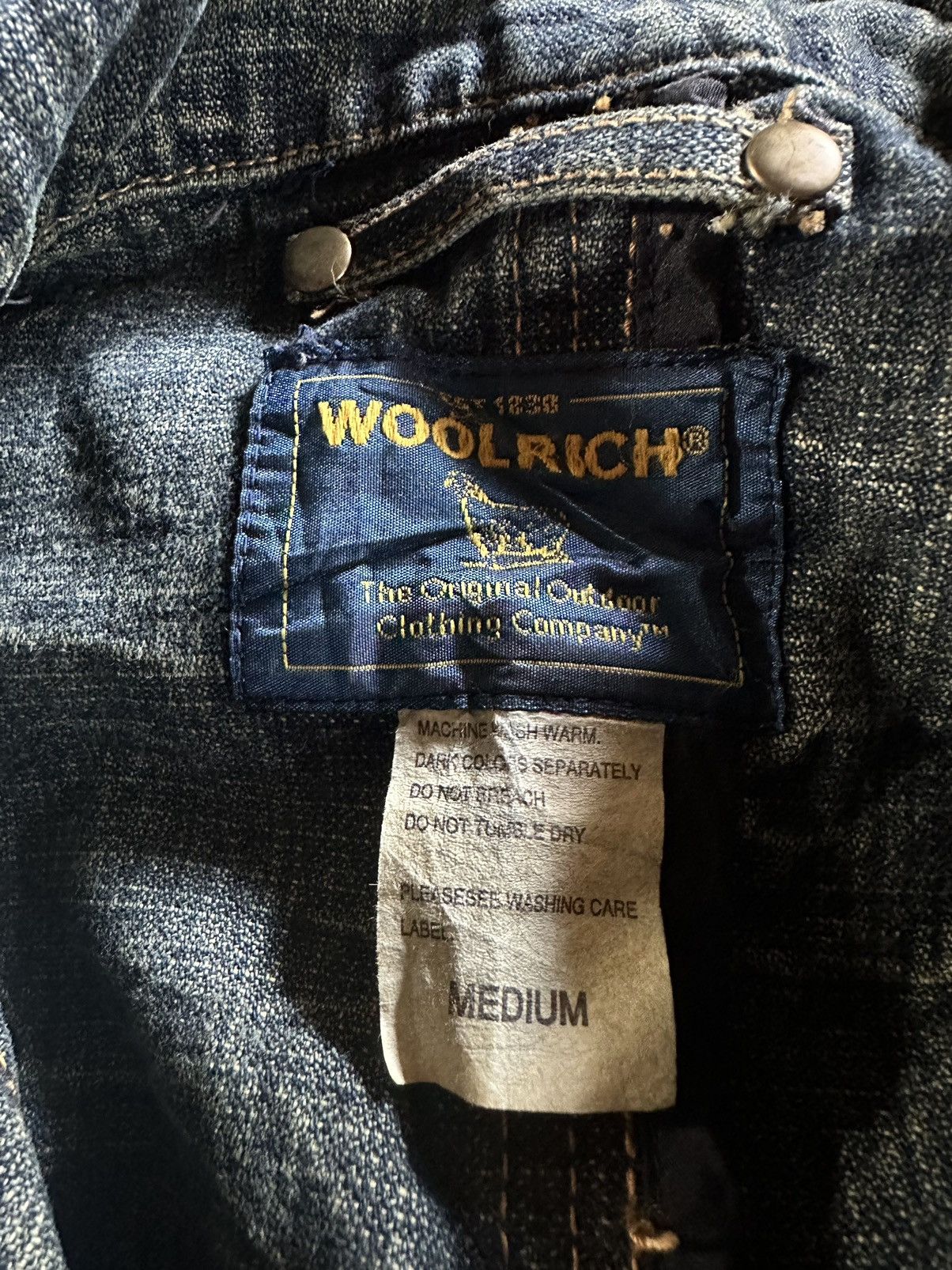 Woolrich Woolen Mills Woolrich denim jacket Size US M / EU 48-50 / 2 - 8 Thumbnail