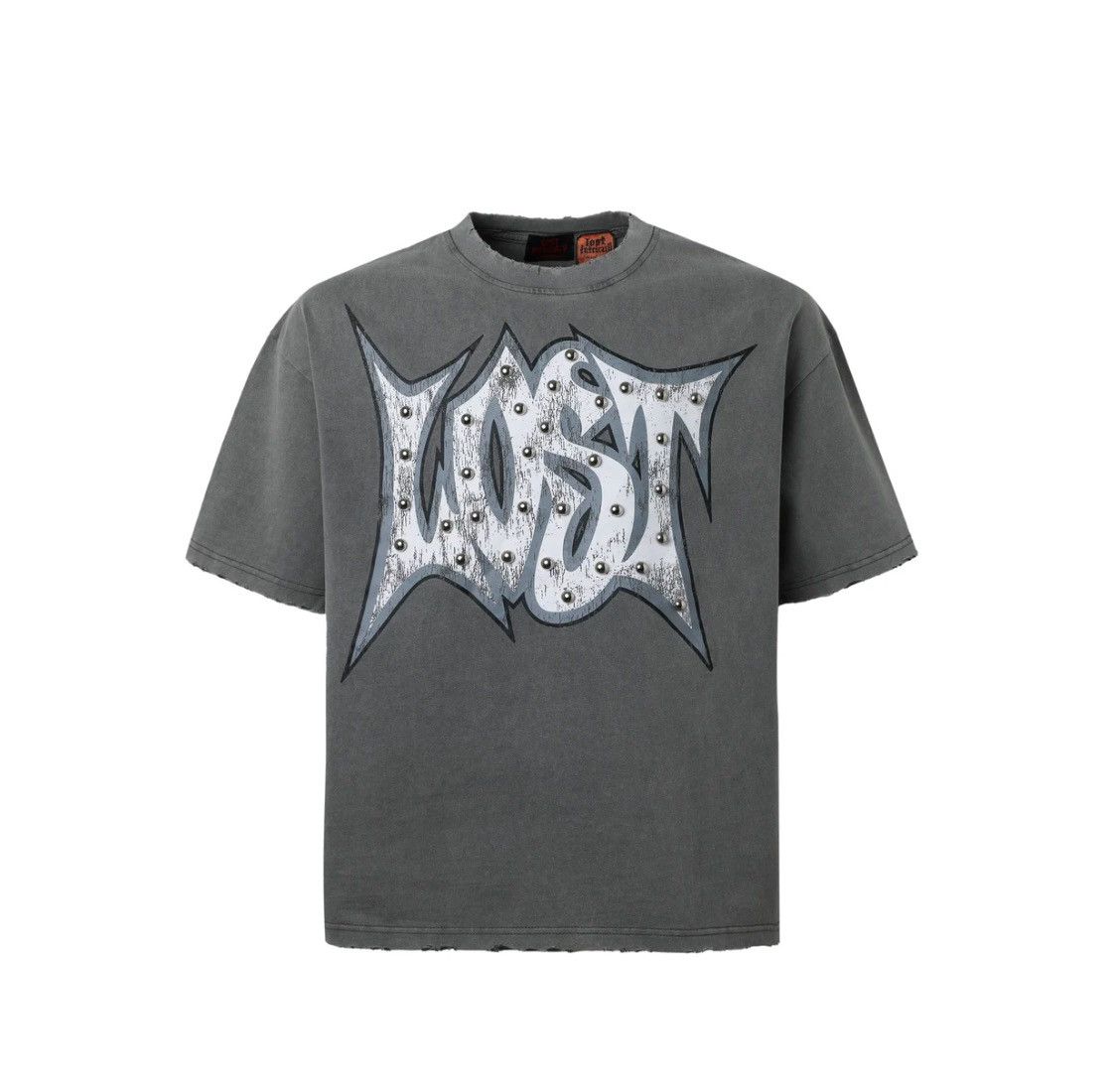 Lost Enterprises GREY LOST OUTLINE T-SHIRT Size US M / EU 48-50 / 2 - 1 Thumbnail