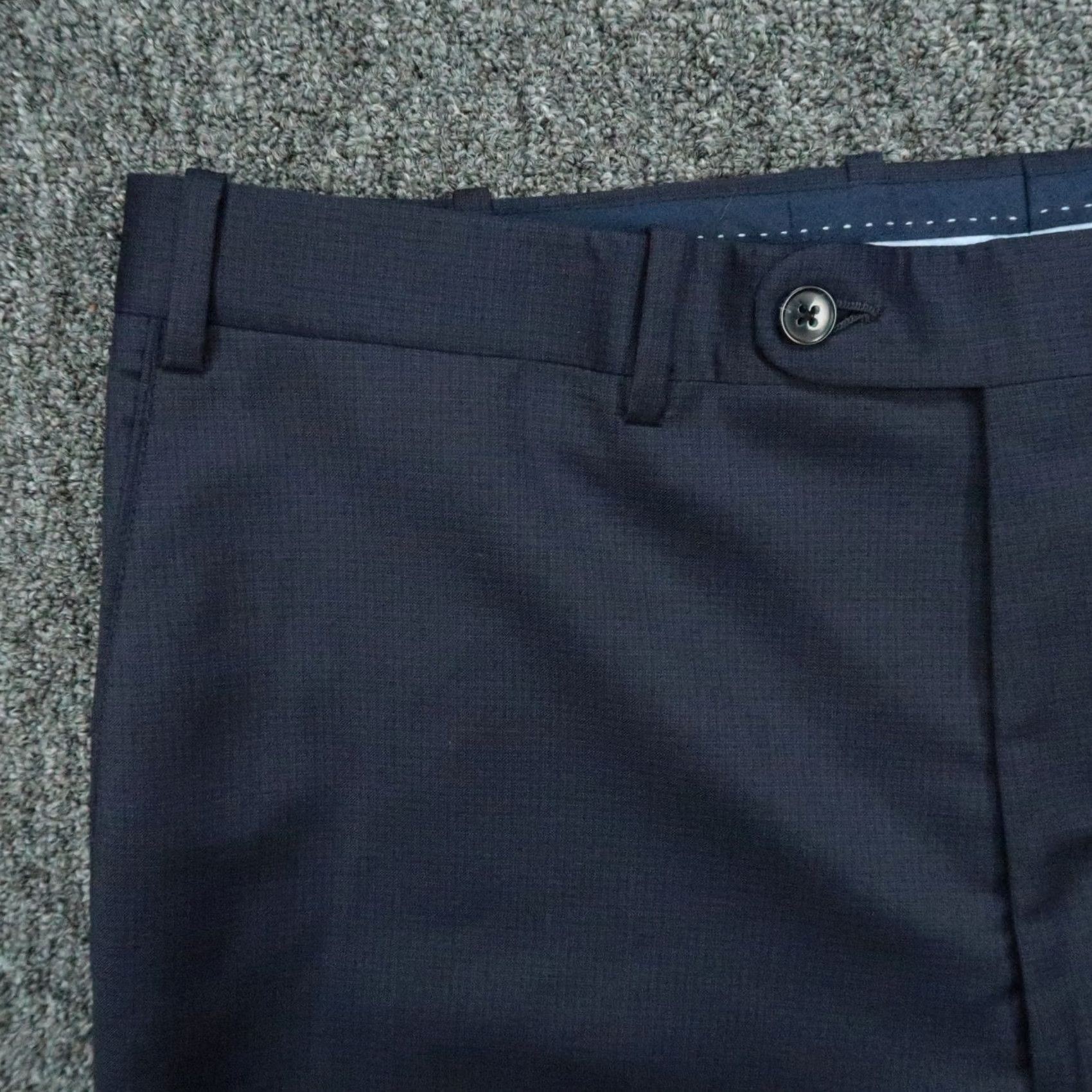 Peter Millar Peter Millar Pants Mens 36x30 Blue Flat Front Trouser Pocket Chino Style Regular Slim Pocketed Size US 36 / EU 52 - 3 Thumbnail