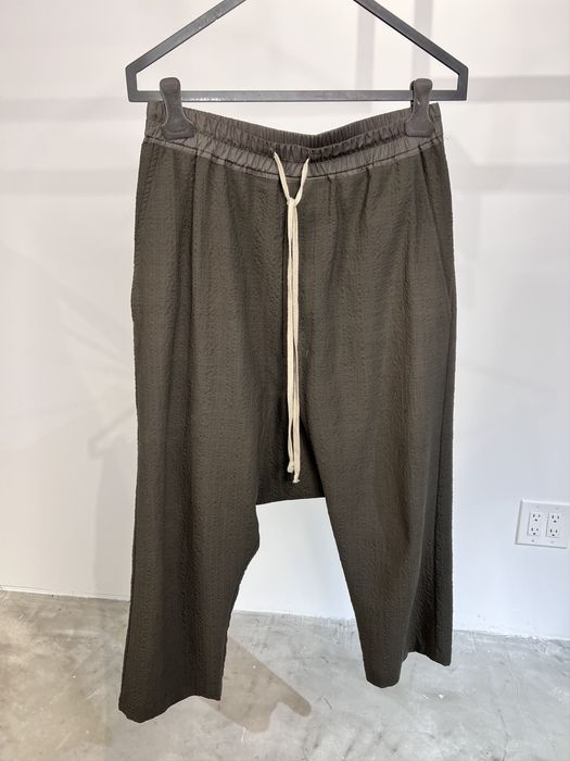 Rick Owens Rick Owens Drawstring Cropped Pant | Grailed