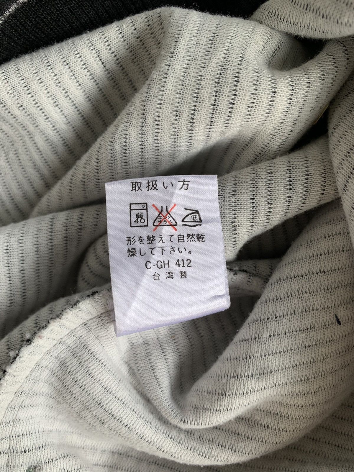 Le Grande Bleu (L.G.B.) Y2K JLC CLUB STRIPE JAPANESE SWEATSHIRT IFSIX LGB STYLE Size US L / EU 52-54 / 3 - 14 Thumbnail