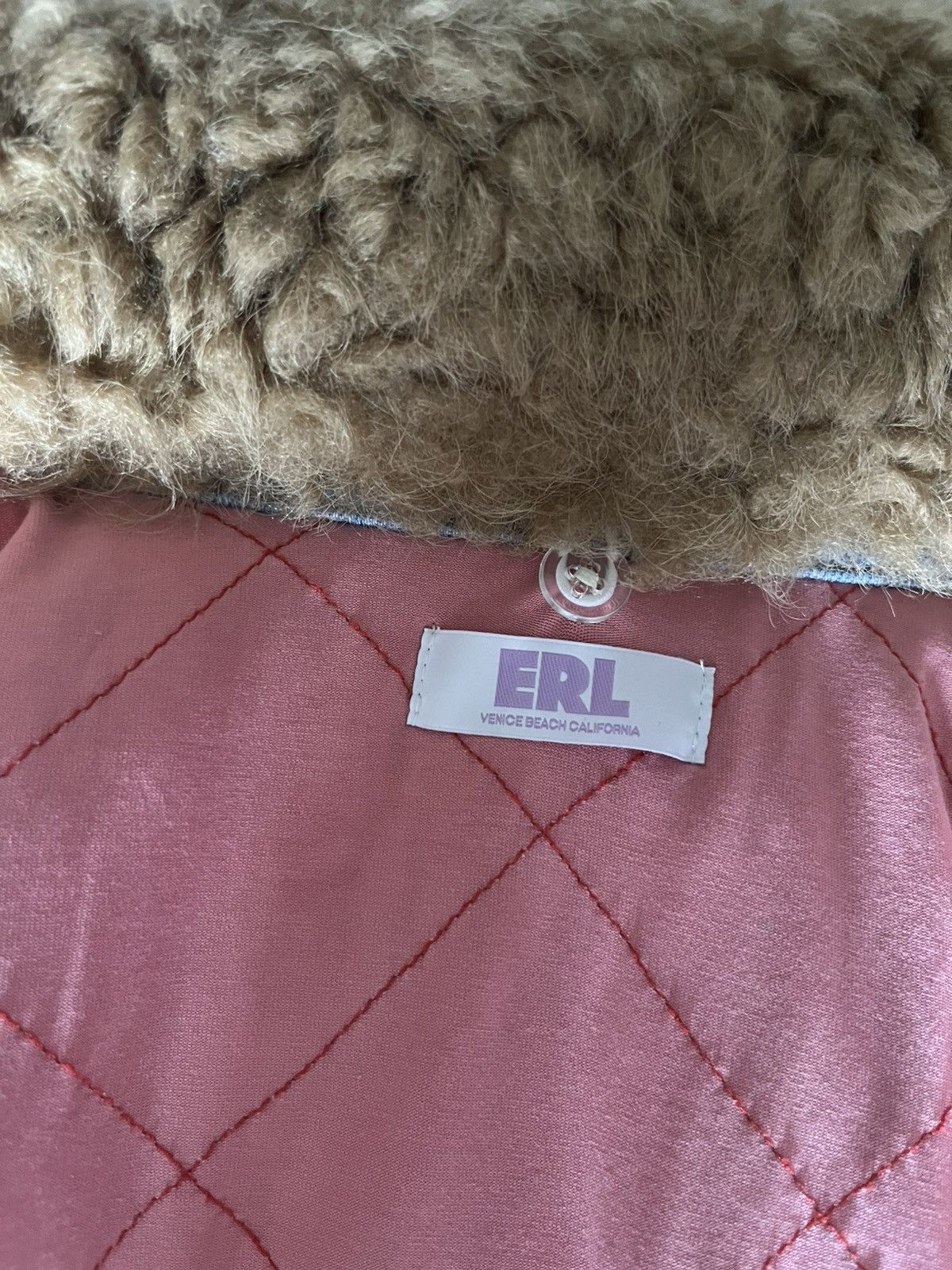 ERL ERL denim jacket with Removable Shearling Collar Size US L / EU 52-54 / 3 - 8 Thumbnail
