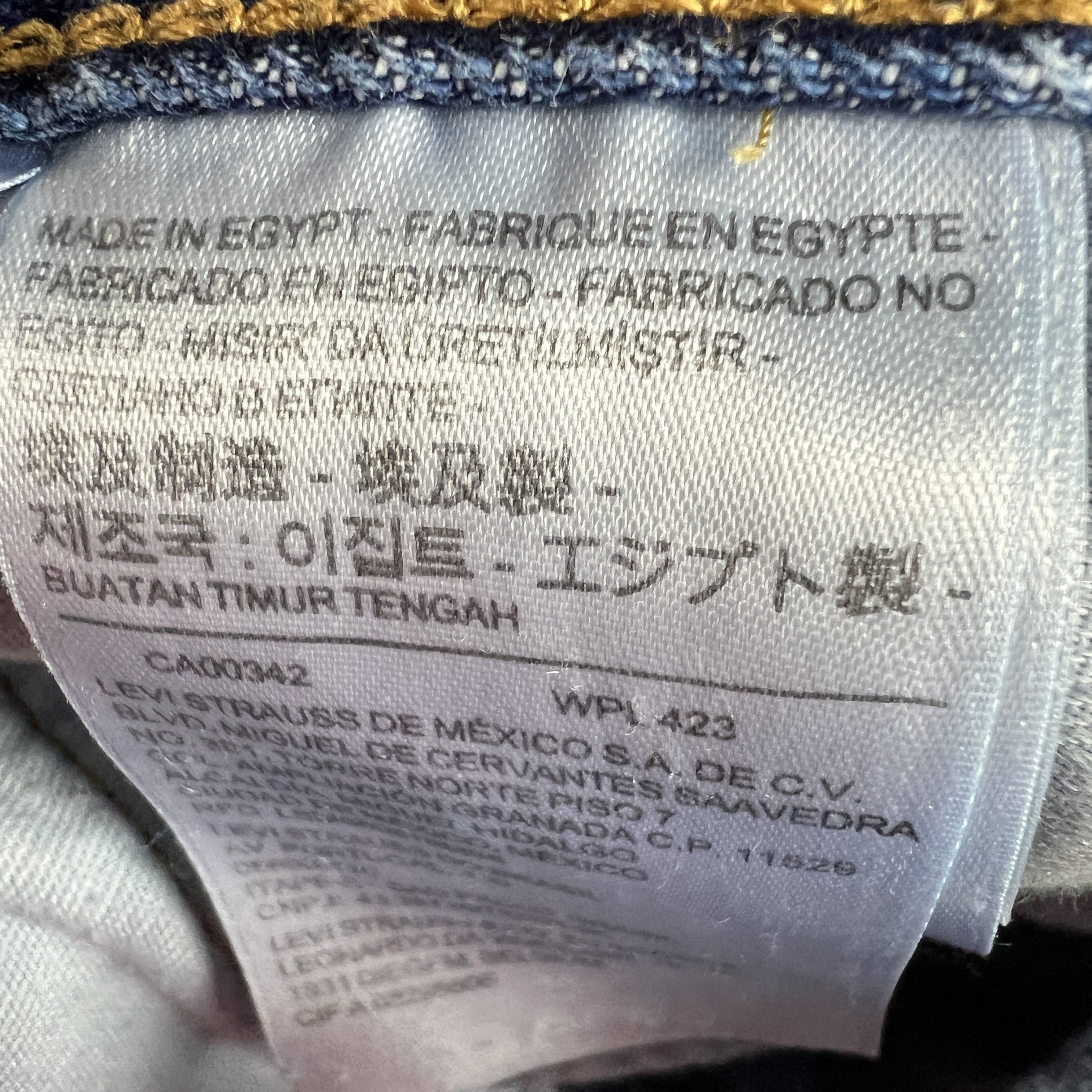 Levi's Levi's Jeans 505 Regular Straight Blue Faded Cotton Denim Size US 36 / EU 52 - 8 Thumbnail