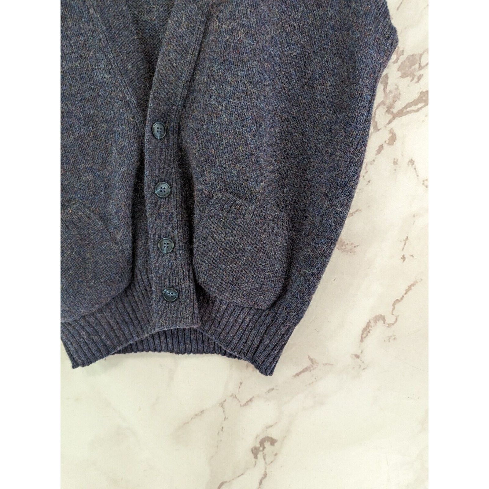 Jantzen Vintage Sweater Vest Mens Medium Blue Wool Grandpa Hipster Size US M / EU 48-50 / 2 - 5 Thumbnail