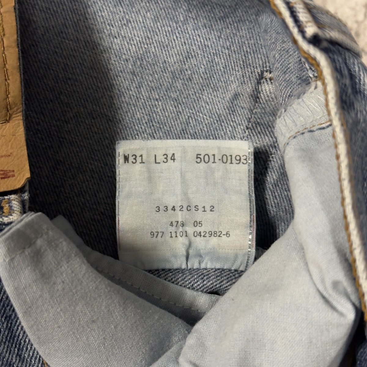 Levi's Vintage Levi’s 501 Straight Denim Jeans Size US 31 - 6 Thumbnail