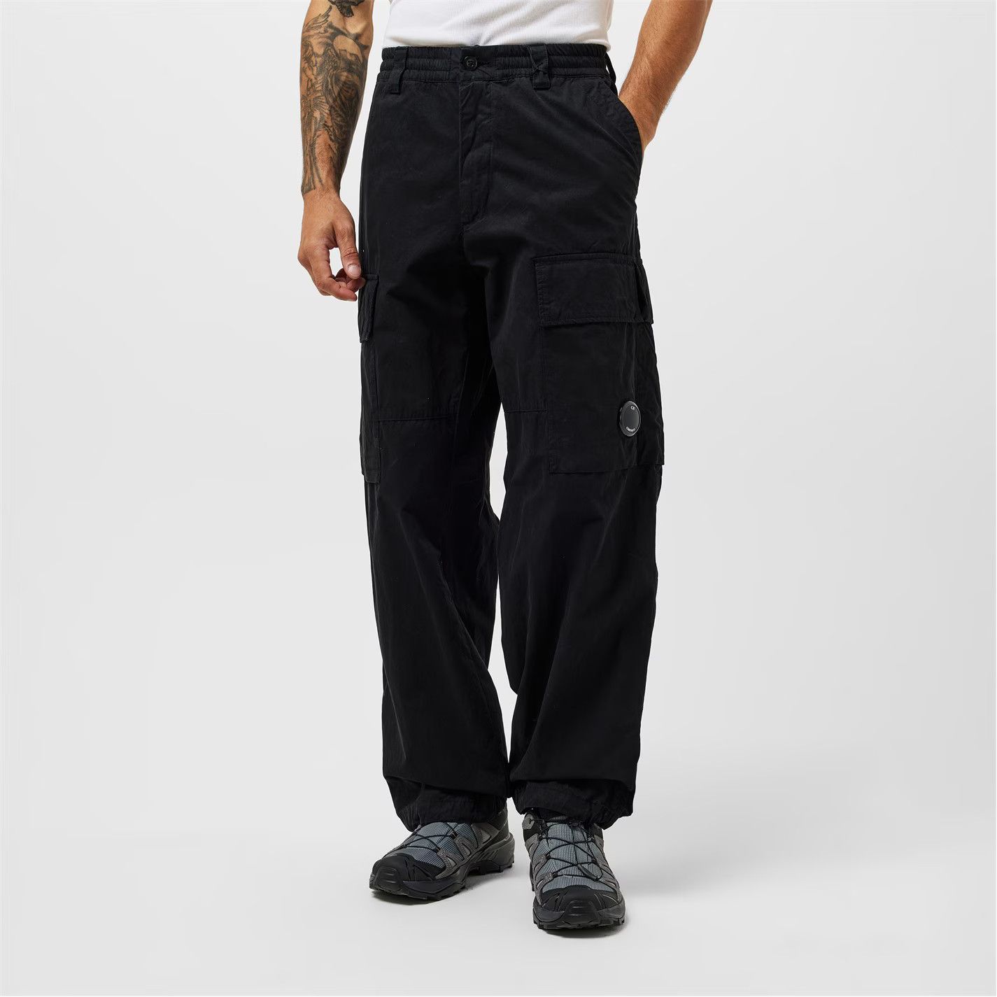 C.P. Company o1g2r1mq0426 Cargo Trousers in Black Size US 36 / EU 52 - 3 Thumbnail