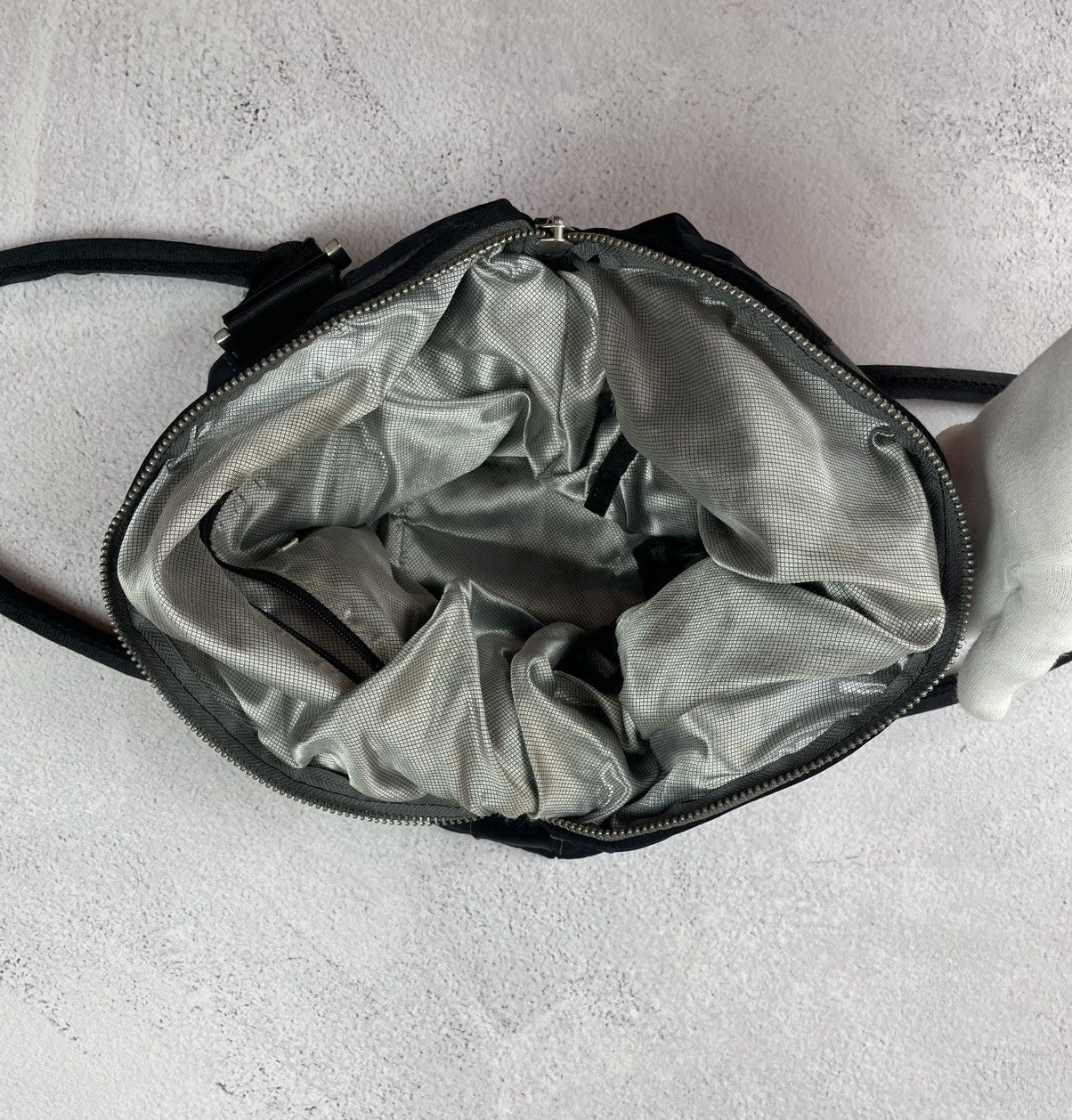 Diesel × Vintage Rare! Vintage y2k Diesel Black Bag Size ONE SIZE - 19 Thumbnail