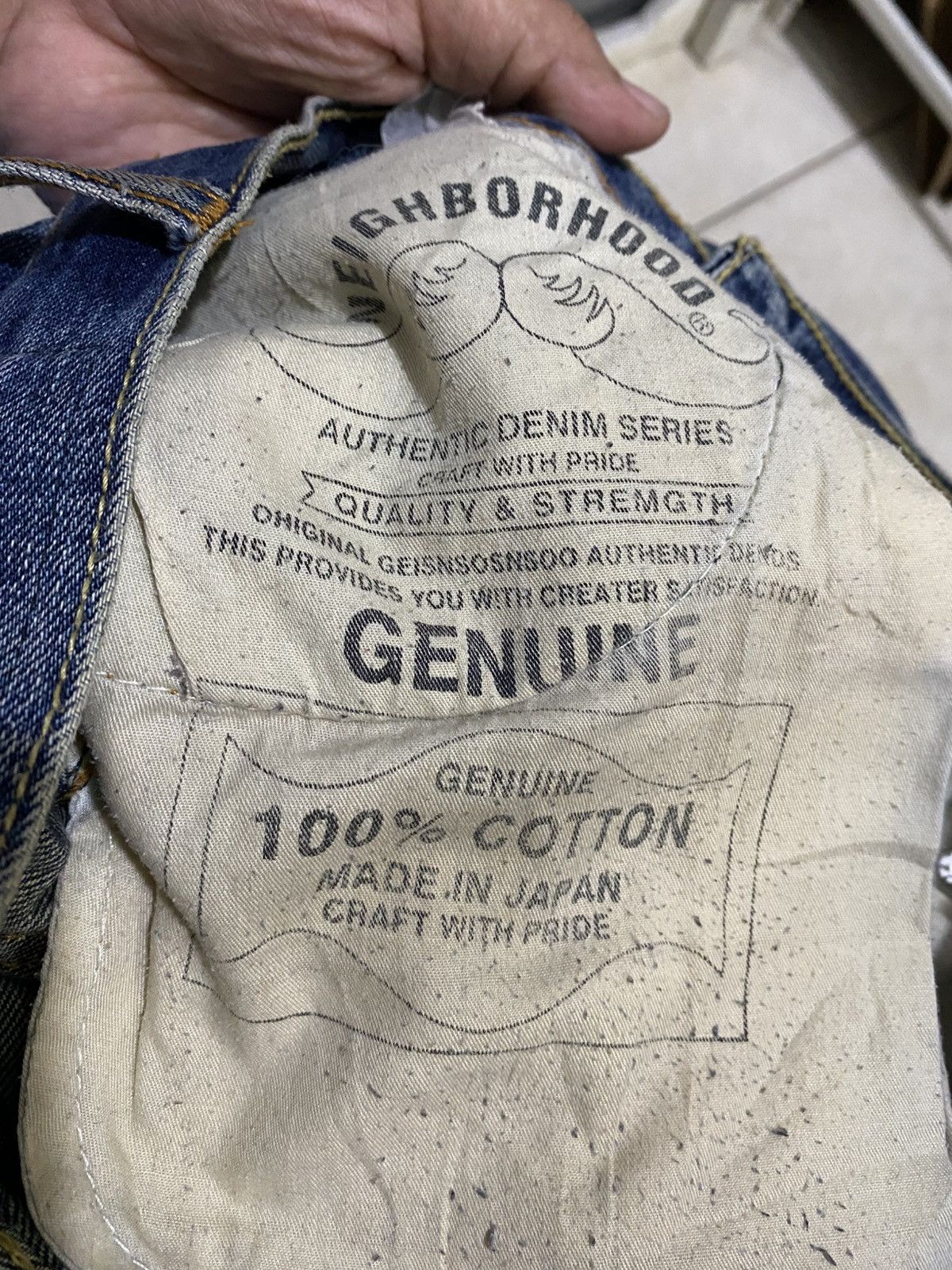 Neighborhood Neighborhood narrow denim pants Size US 31 - 14 Thumbnail