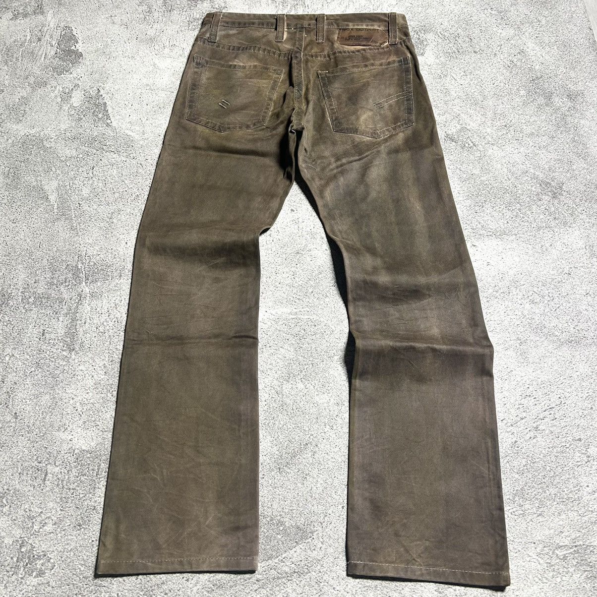 Neil Barrett Vintage Rare Neil Barrett Brown Coated Pants Size US 31 - 24 Thumbnail