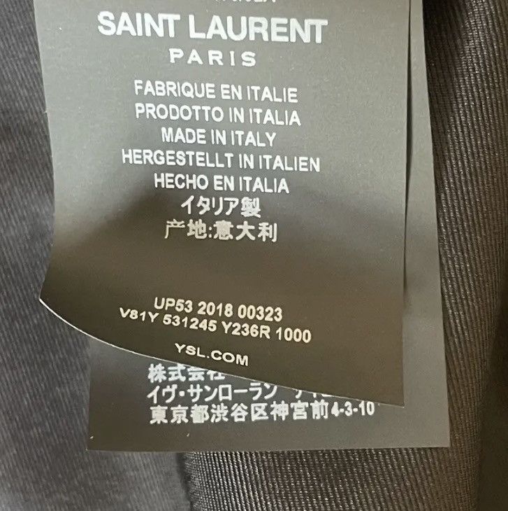 Saint Laurent Paris Saint laurent cashmere blending coiled bomber jacket sz52 Size US L / EU 52-54 / 3 - 8 Thumbnail