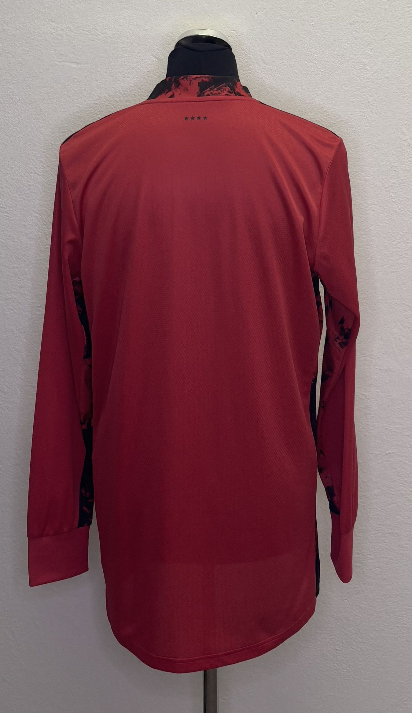Adidas Germany 2020 Adidas Goalkeeper Jersey Red Size L Size US L / EU 52-54 / 3 - 2 Thumbnail