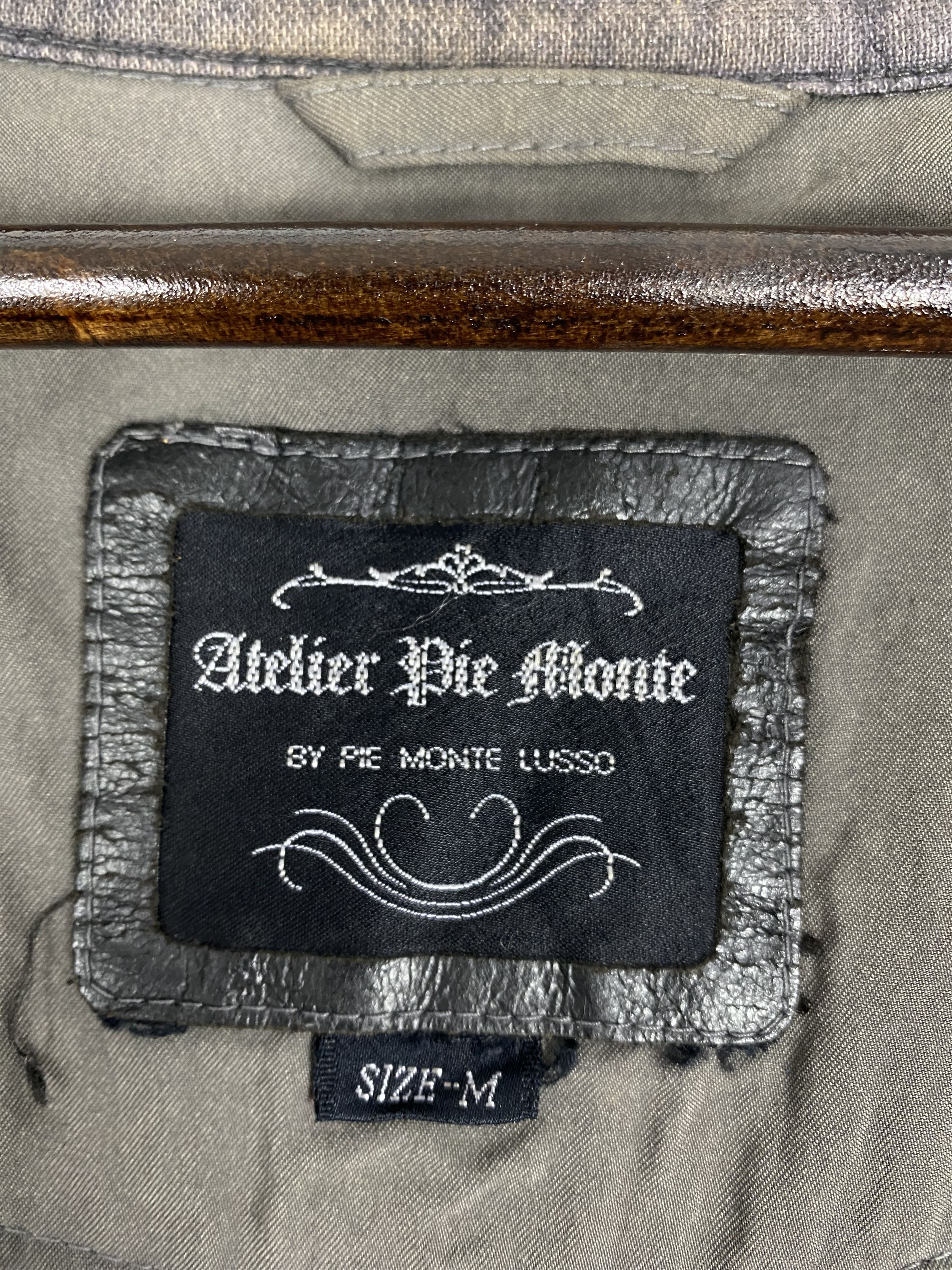 Japanese Brand Vintage Atelier Die Monte Zip Up Bomber Jacket Size US M / EU 48-50 / 2 - 10 Thumbnail