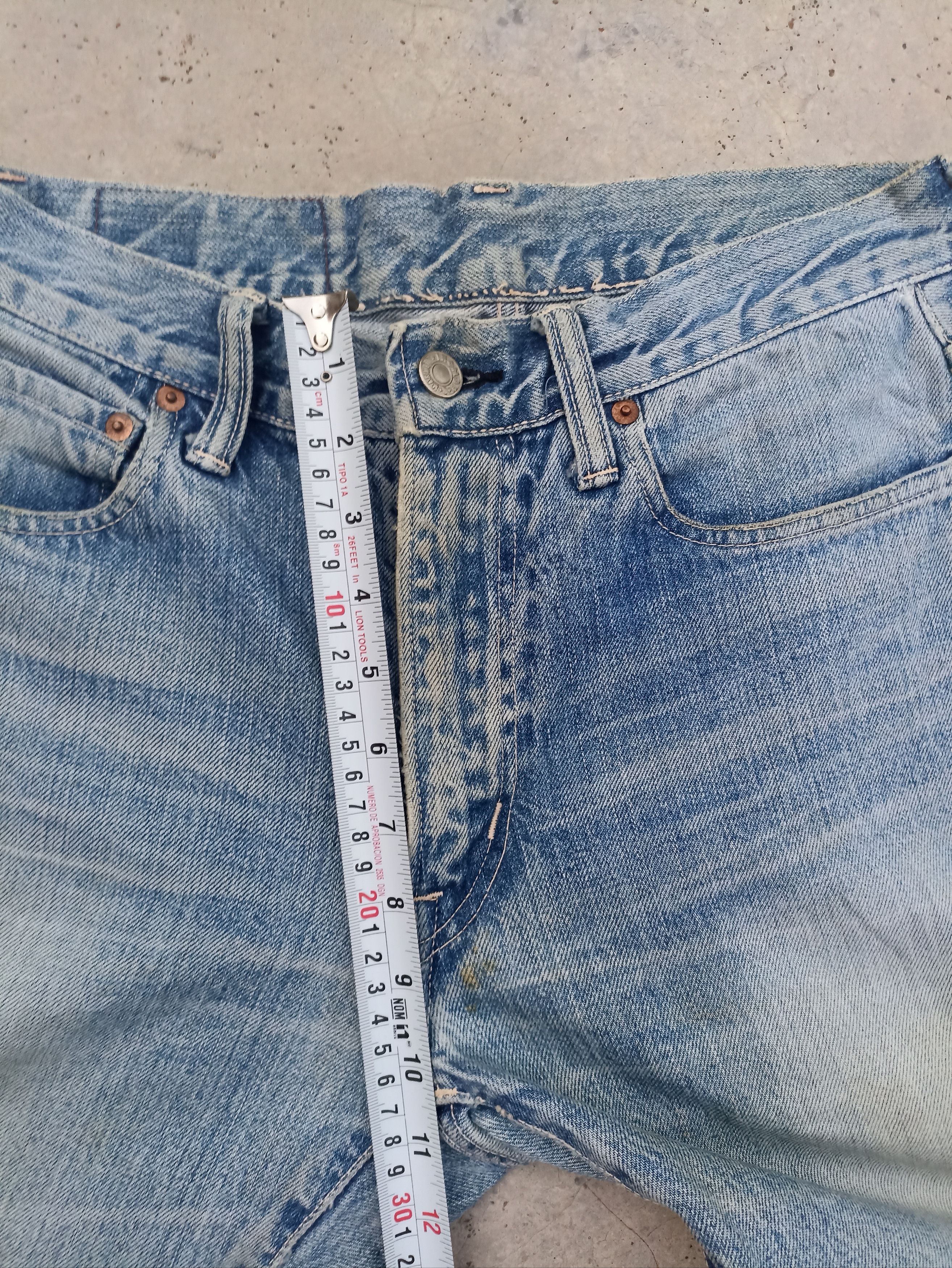 Le Grande Bleu (L.G.B.) Vintage LGB distressed jeans Blue Blue Japan mud washed Size US 30 / EU 46 - 18 Thumbnail