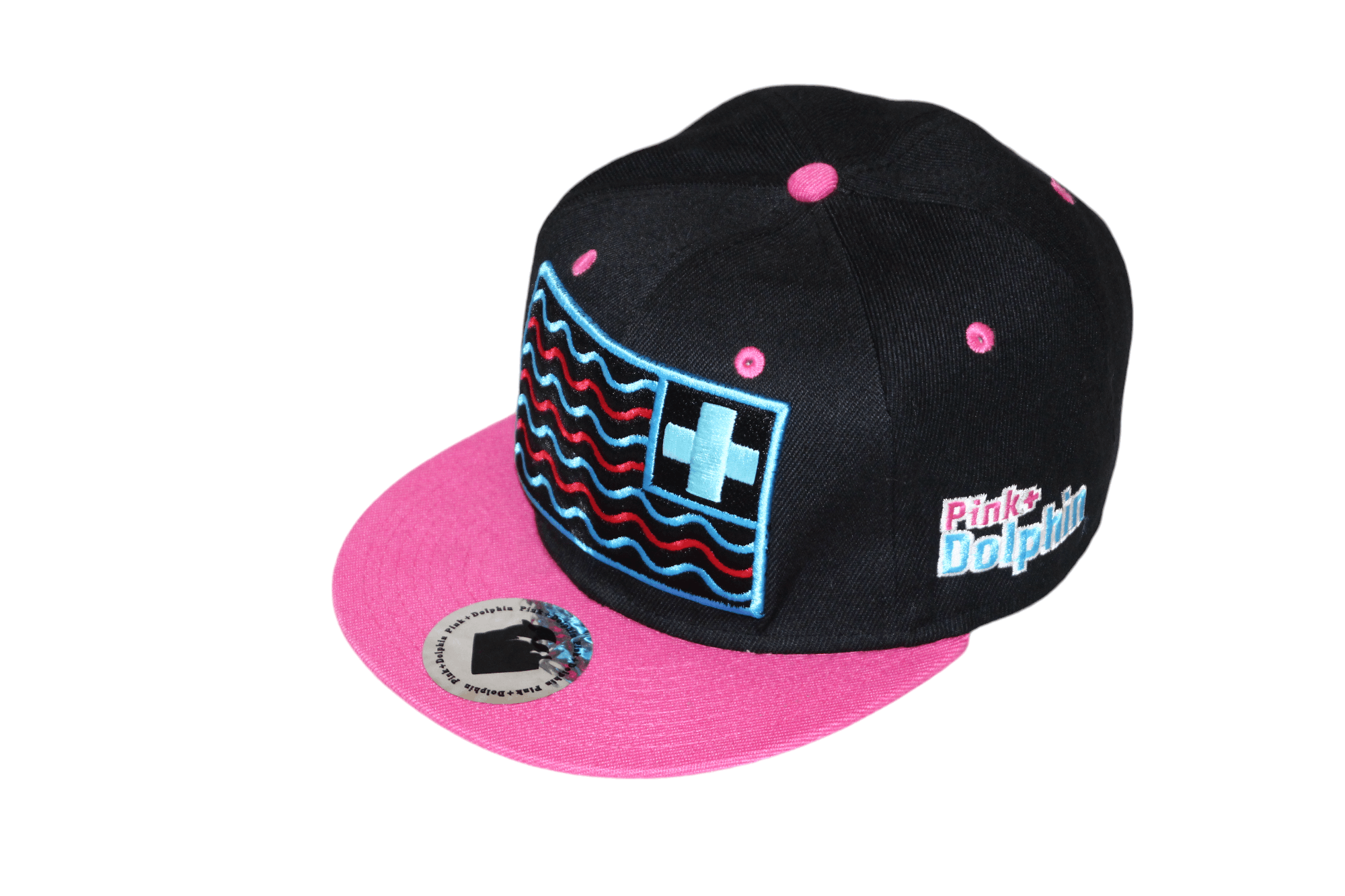 Pink Dolphin Vintage Pink + Dolphin Snapback Hat Size ONE SIZE - 11 Thumbnail