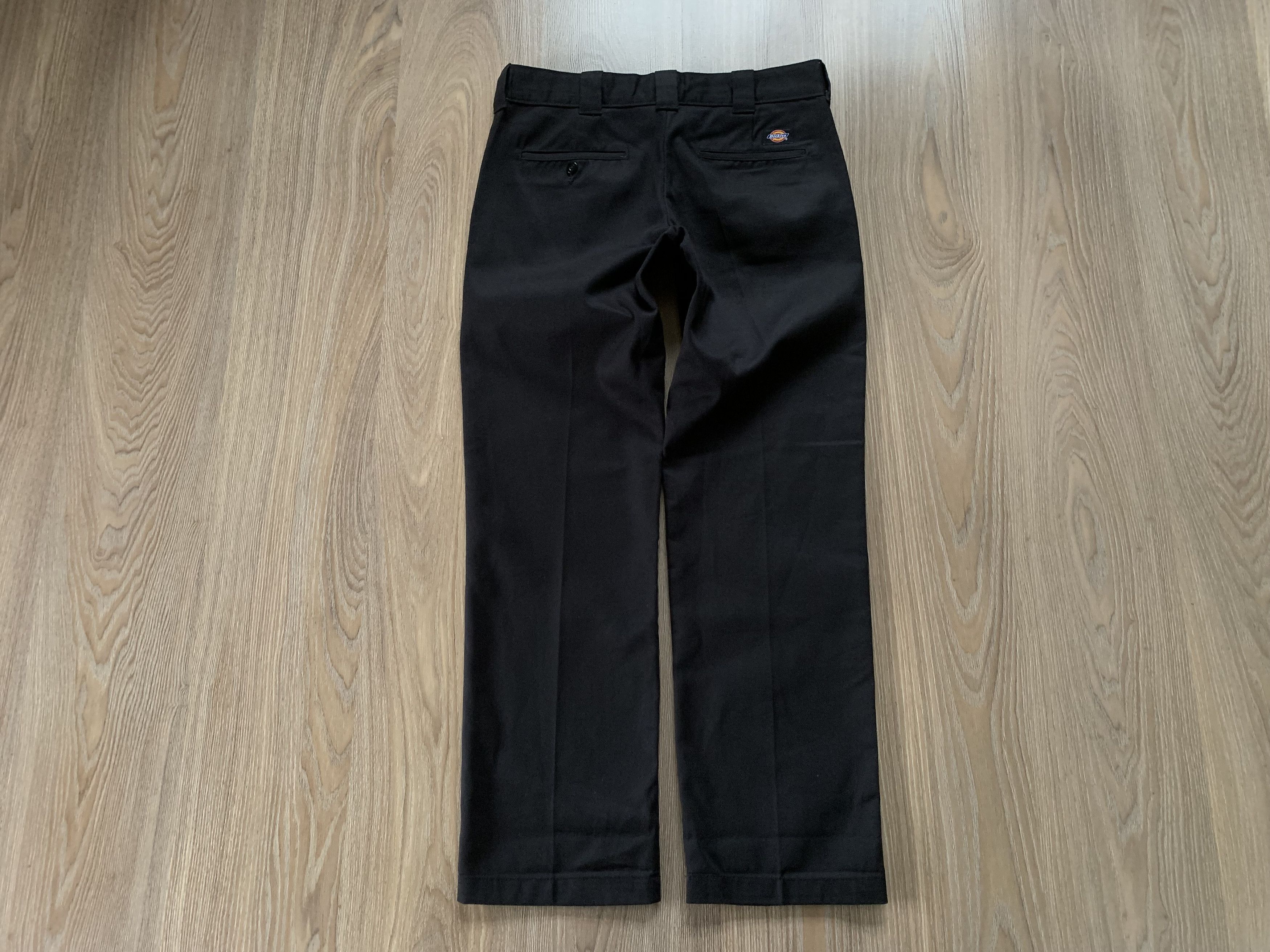 Dickies Dickies Slim Straight Black Pants Trousers Size US 32 / EU 48 - 2 Thumbnail