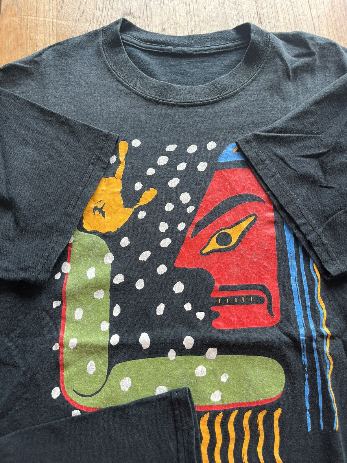 Vintage Vintage J.DAVID Art T-shirt Size US L / EU 52-54 / 3 - 6 Thumbnail