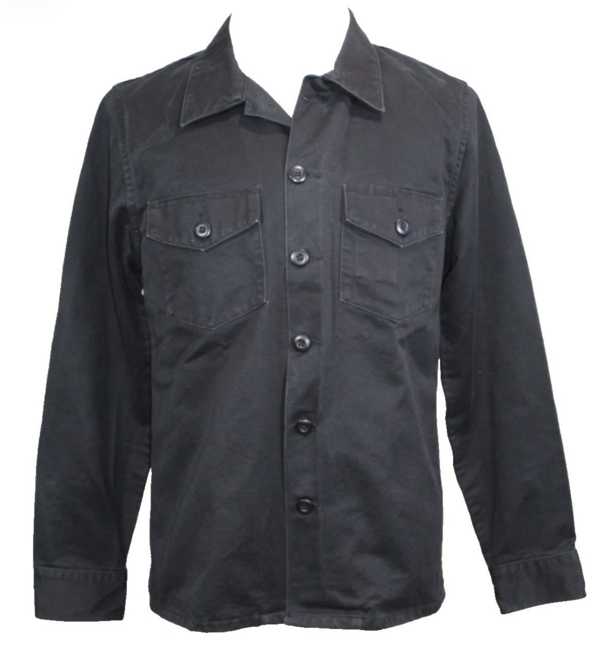 Buck Mason Japanese Cotton Sateen Field Shirt Size US S / EU 44-46 / 1 - 1 Thumbnail