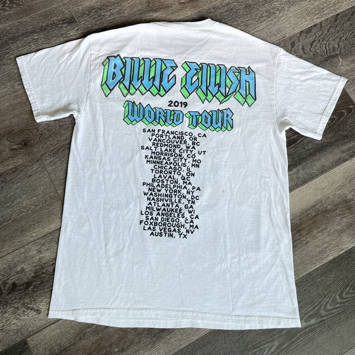 RARE Billie Eilish 2019 2024 World Tour L Tee