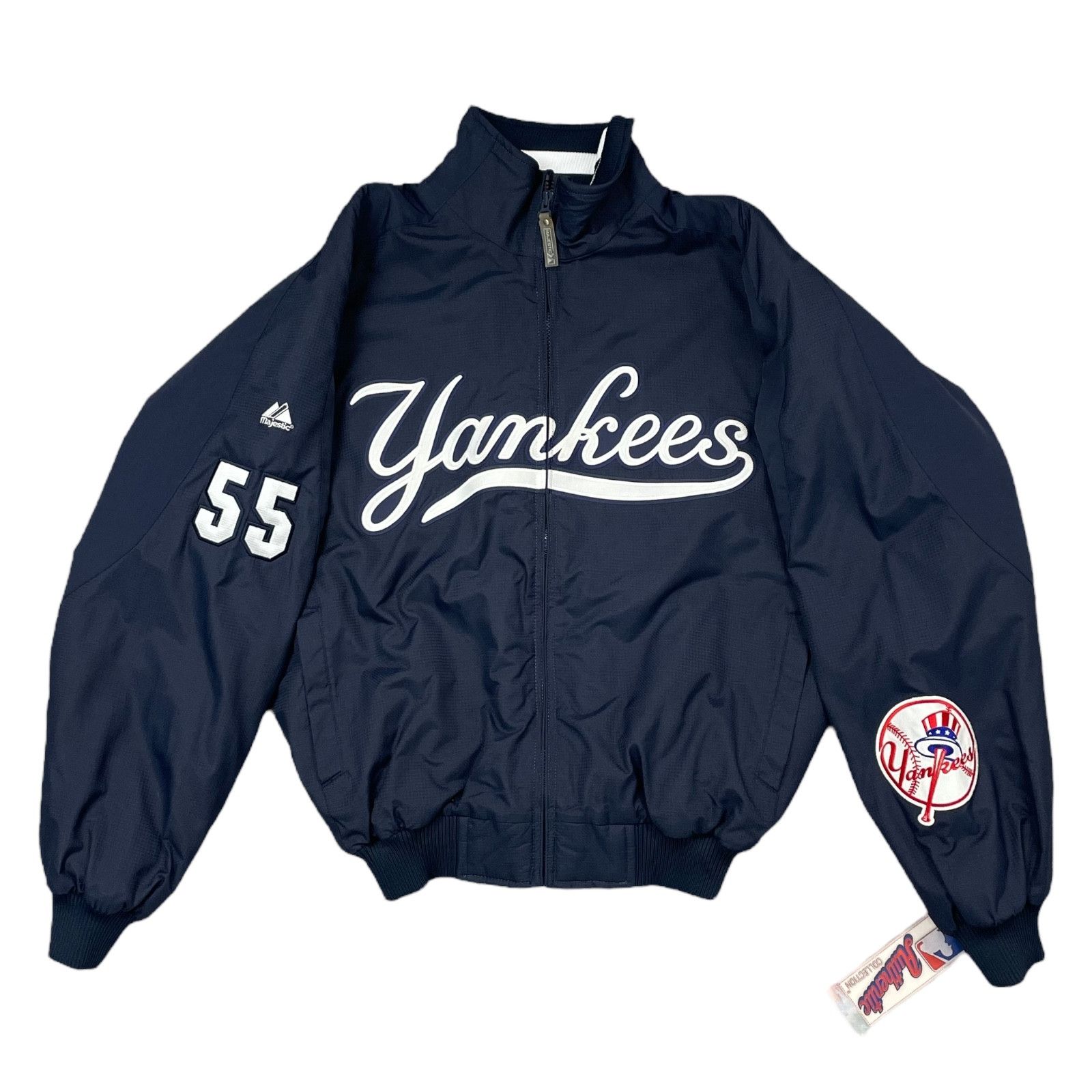 MLB RARE 00s NEW YORK YANKEES MATSUI #55 MAJESTIC DUGOUT JACKET Size US M / EU 48-50 / 2 - 1 Thumbnail